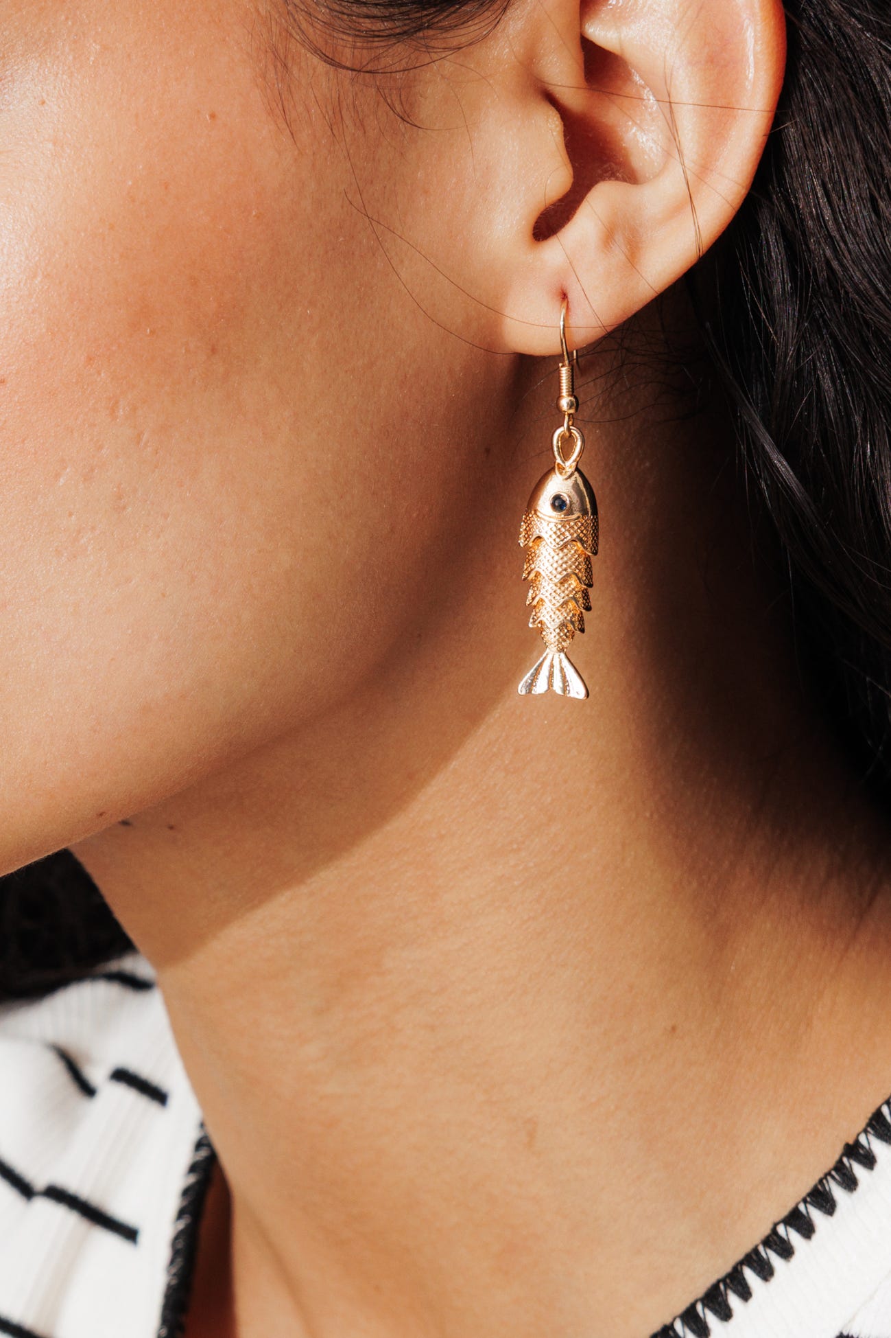 Boucles d'oreilles poissons