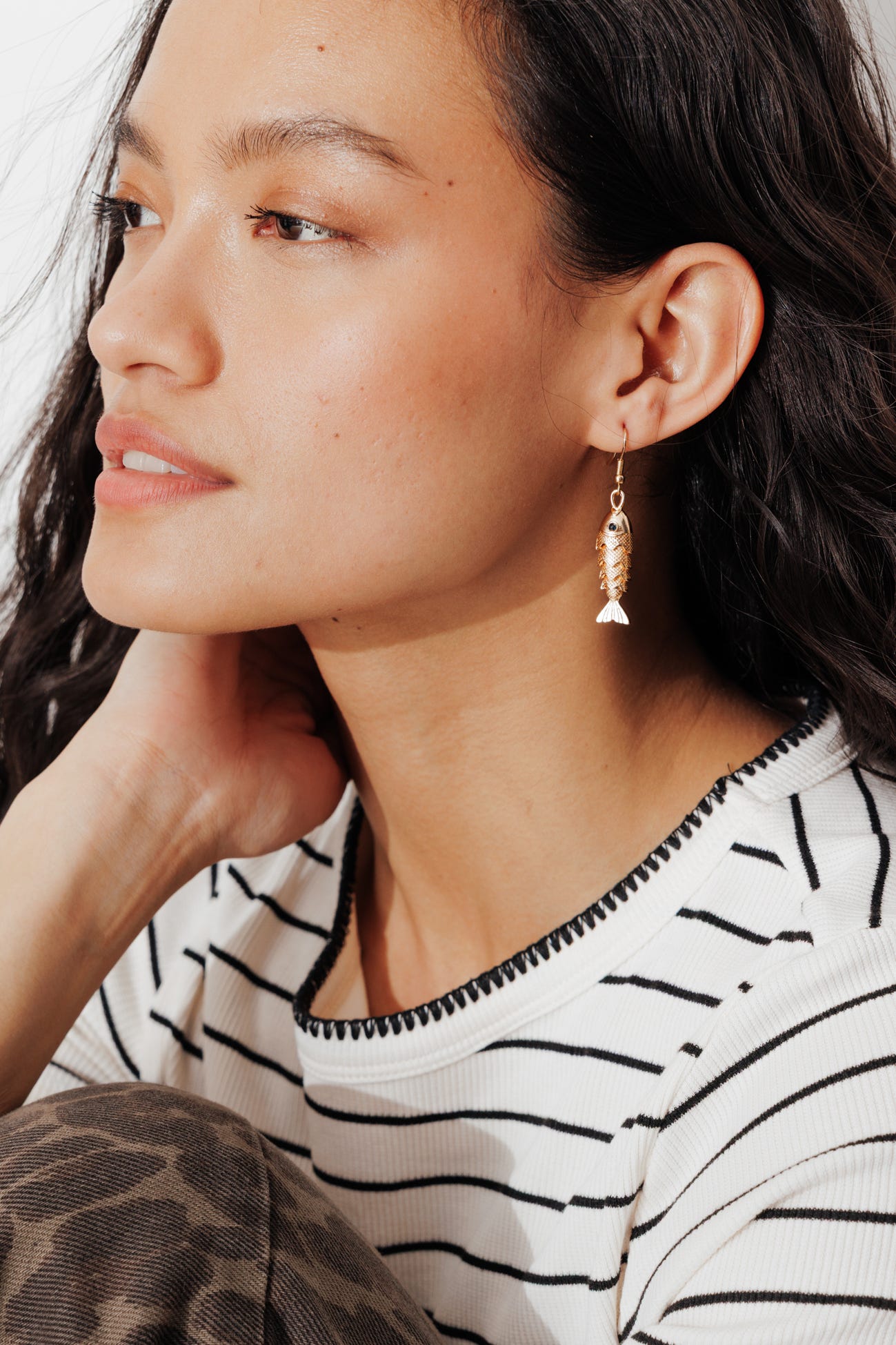 Boucles d'oreilles poissons