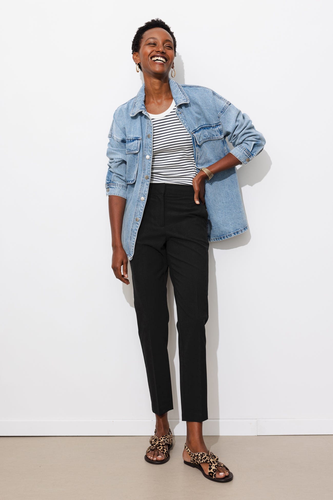 Pantalon cigarette Femme