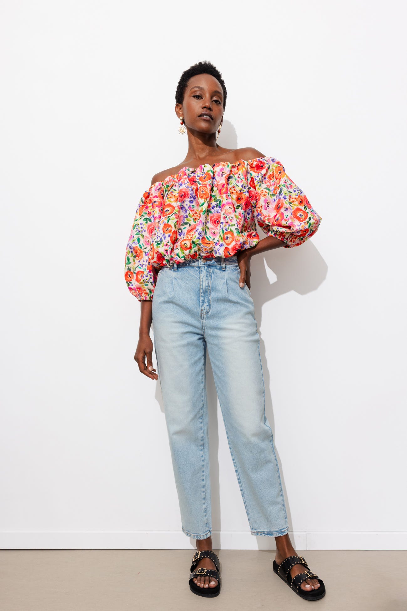 OSCAR jean slouchy Femme