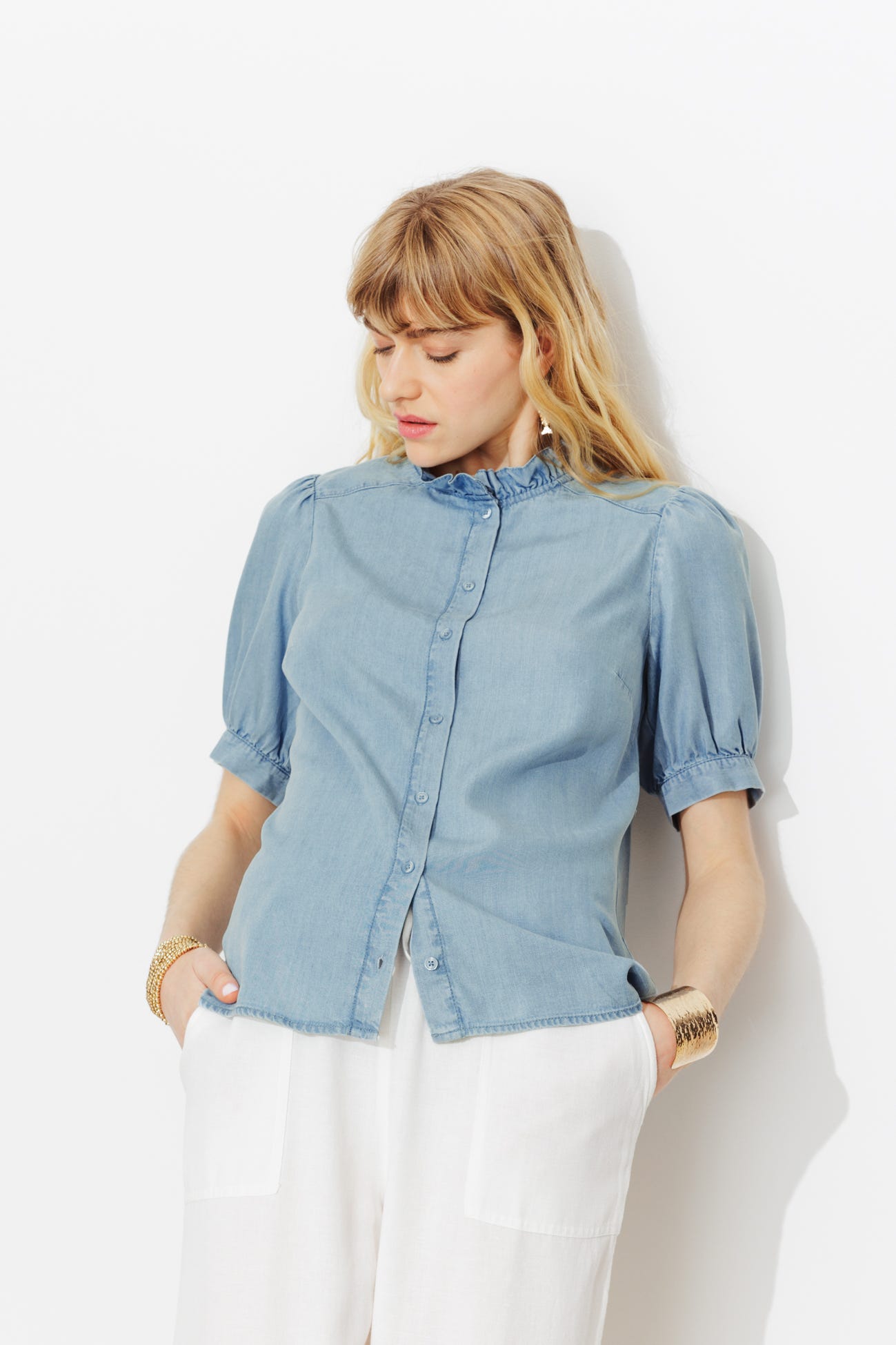 Chemise en lyocell Femme