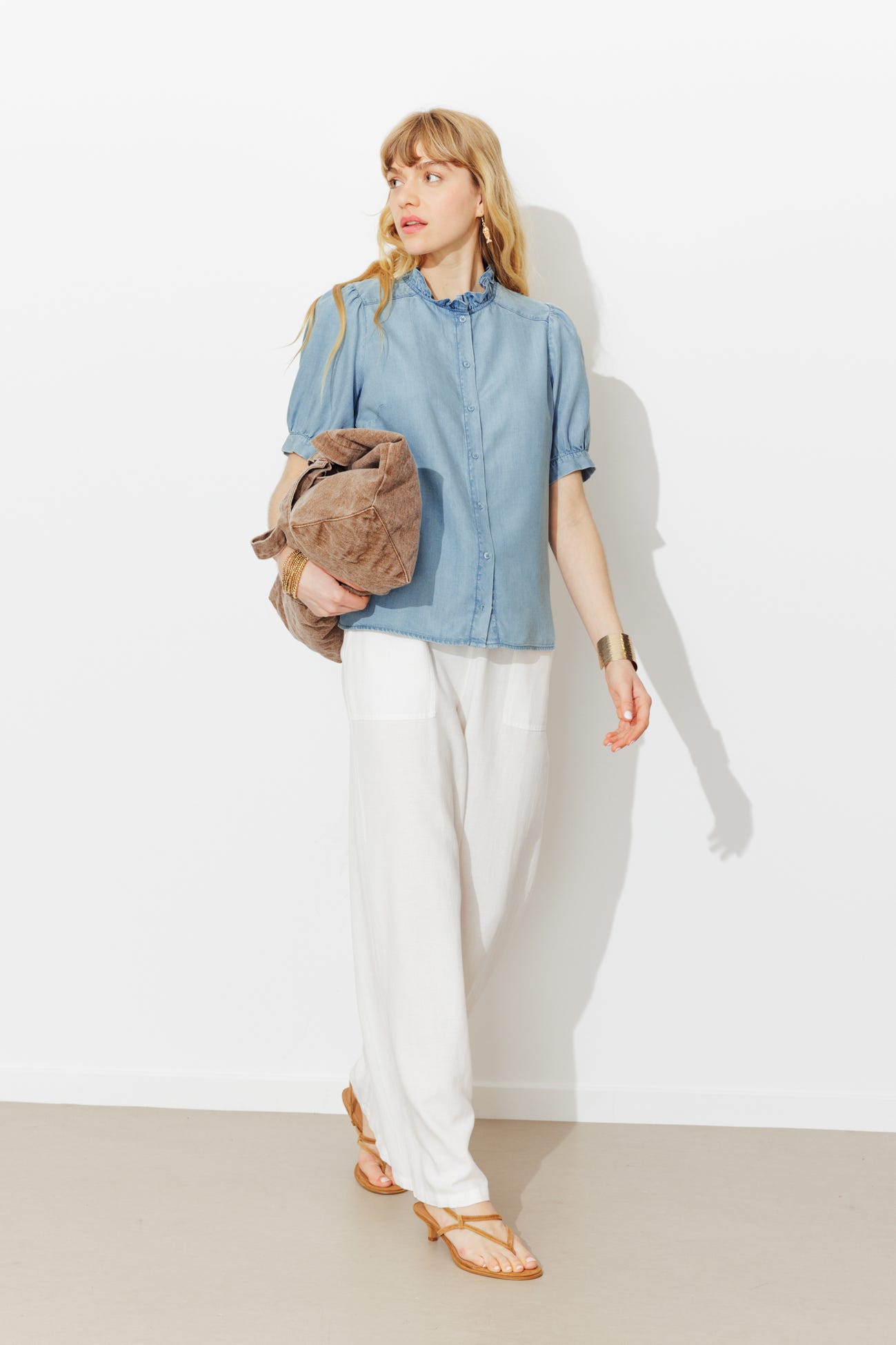 Chemise en lyocell Femme