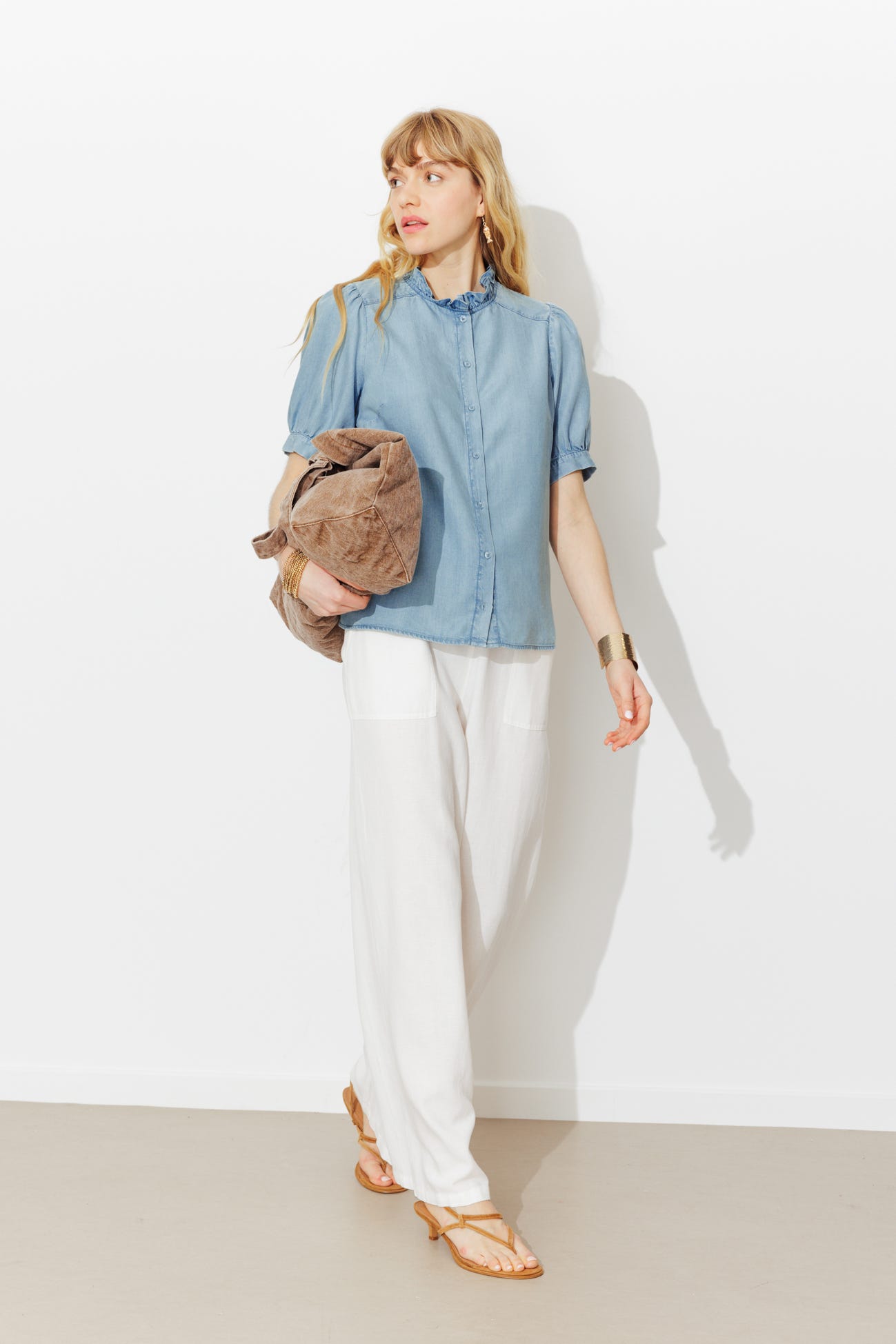 Chemise en lyocell Femme