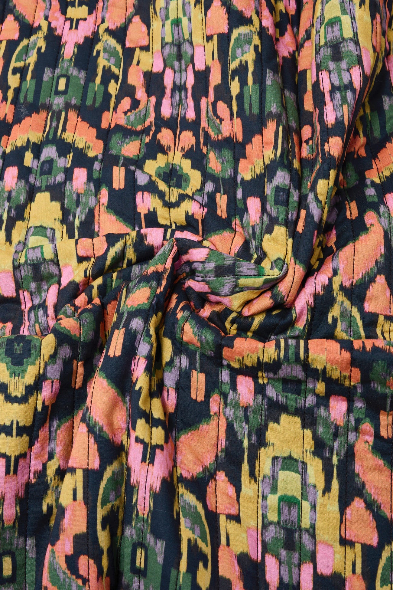 Coupon 2 m en coton matelassé