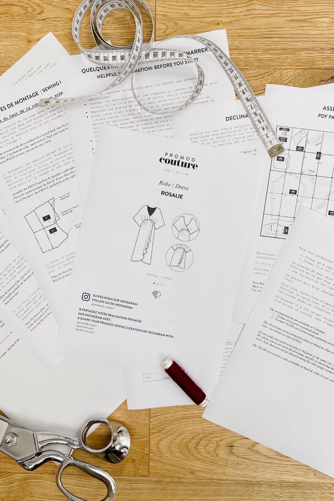 PATRON PDF ROBE ROSALIE