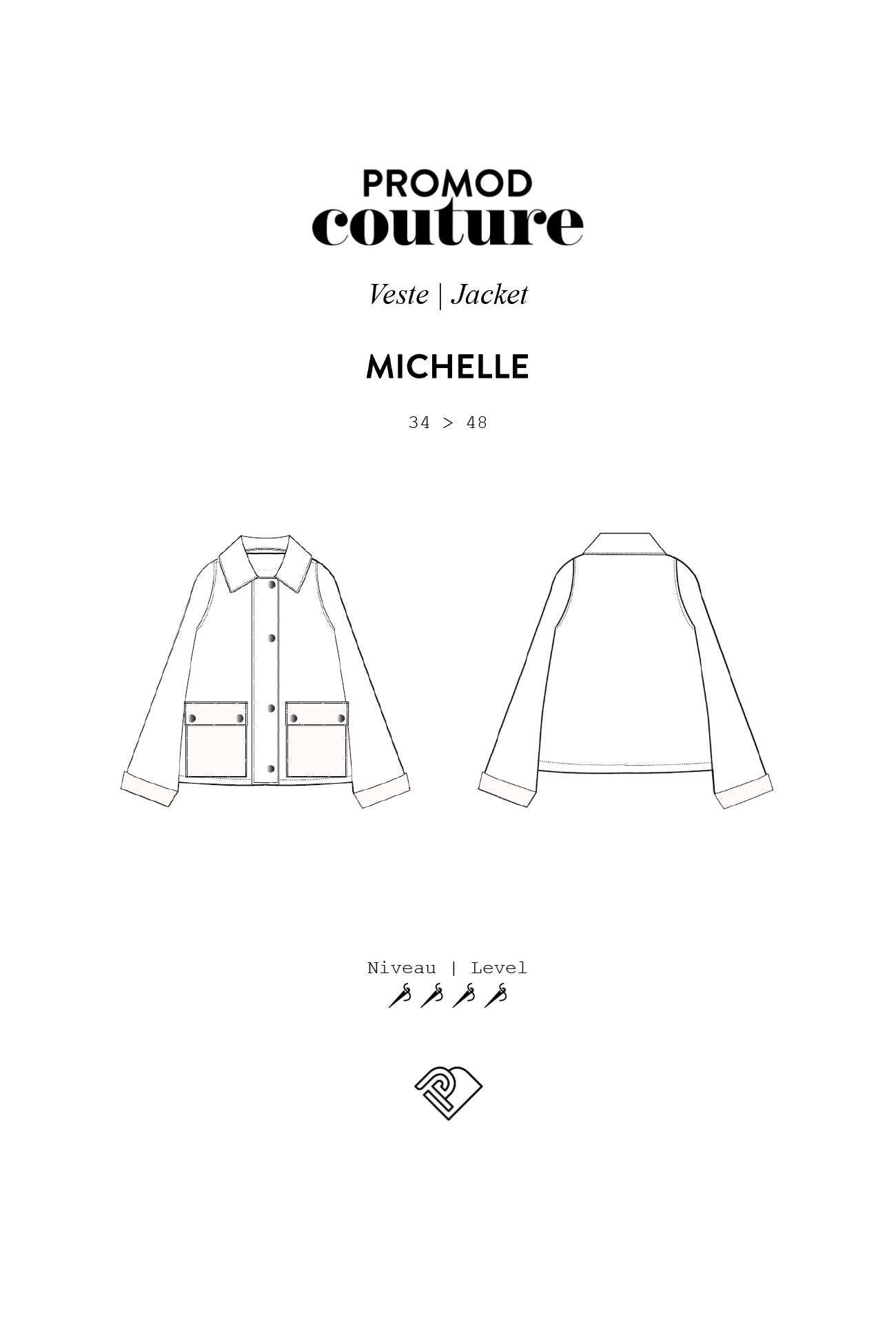 Patron pdf veste MICHELLE