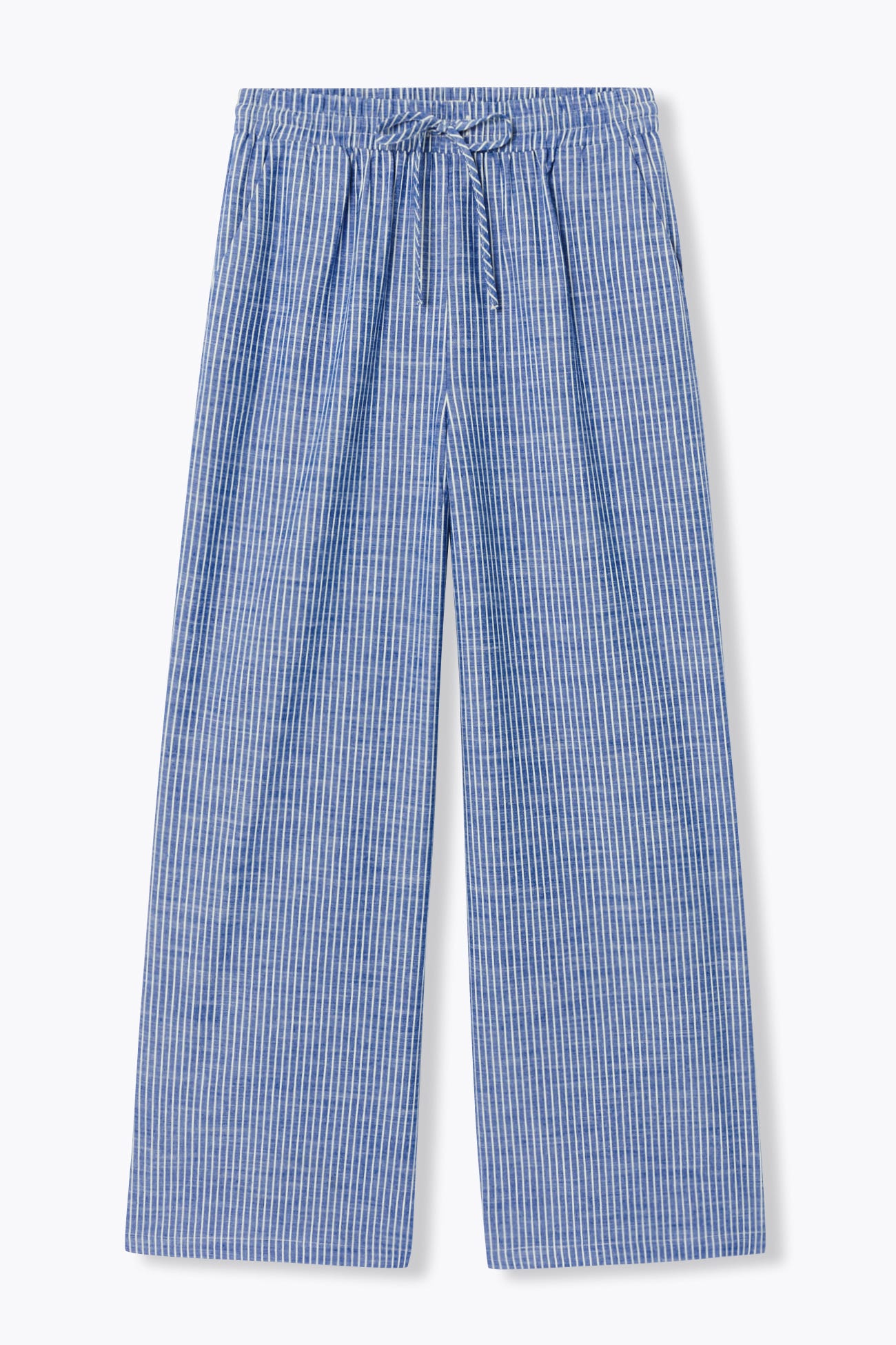 Pantalón ancho de lino
