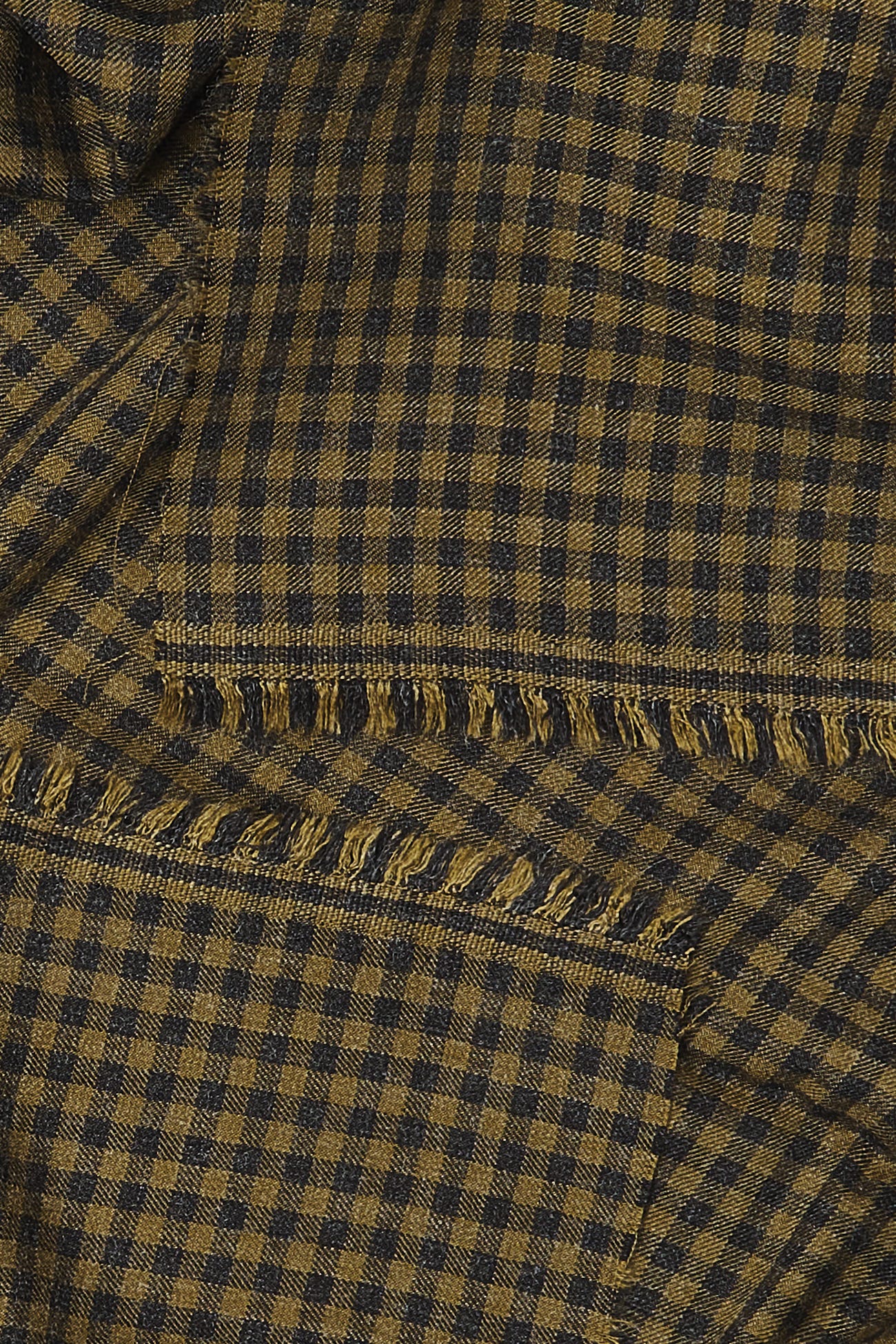 Coupon à carreaux en viscose