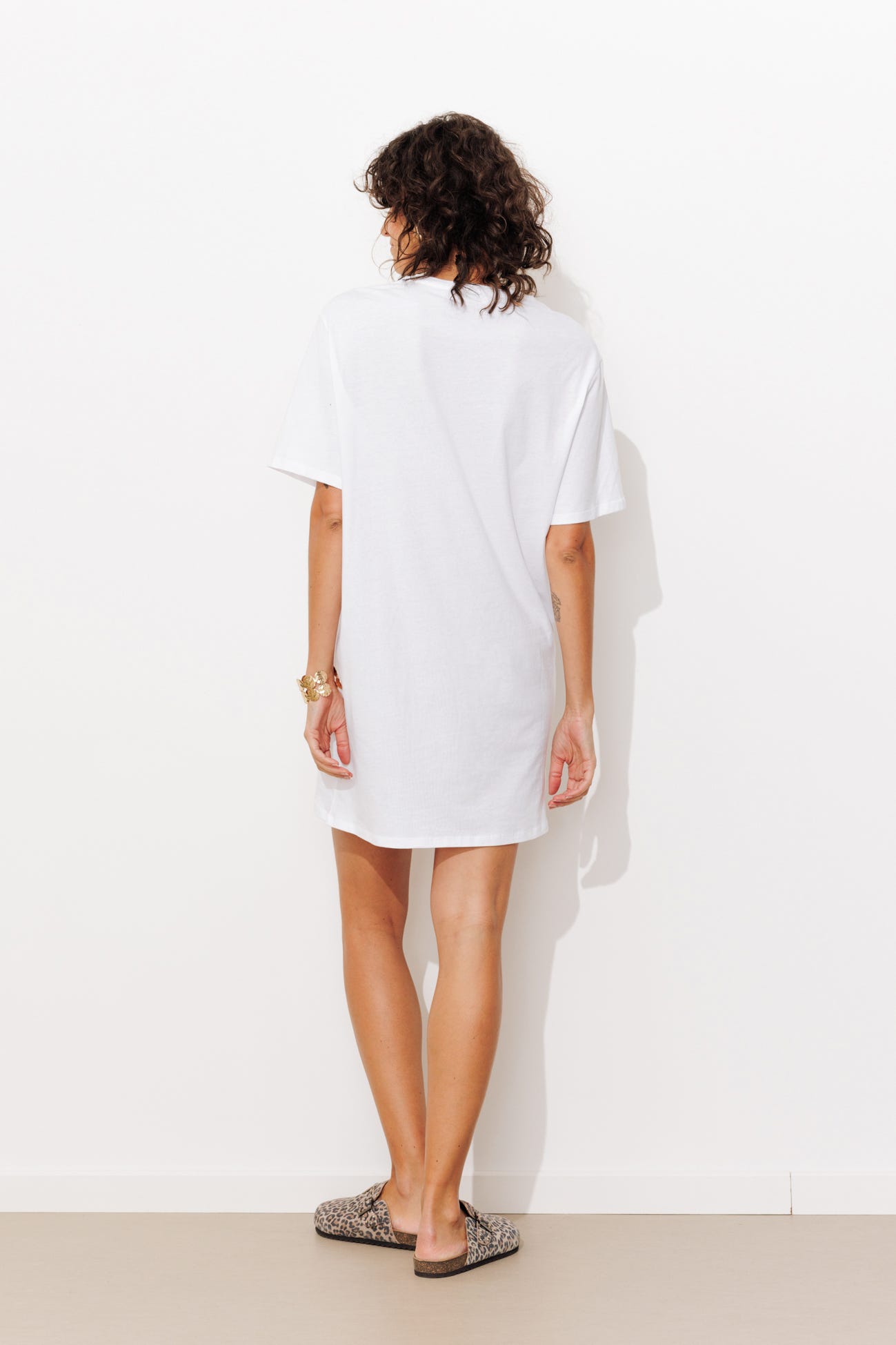 Robe-t-shirt cœur Femme