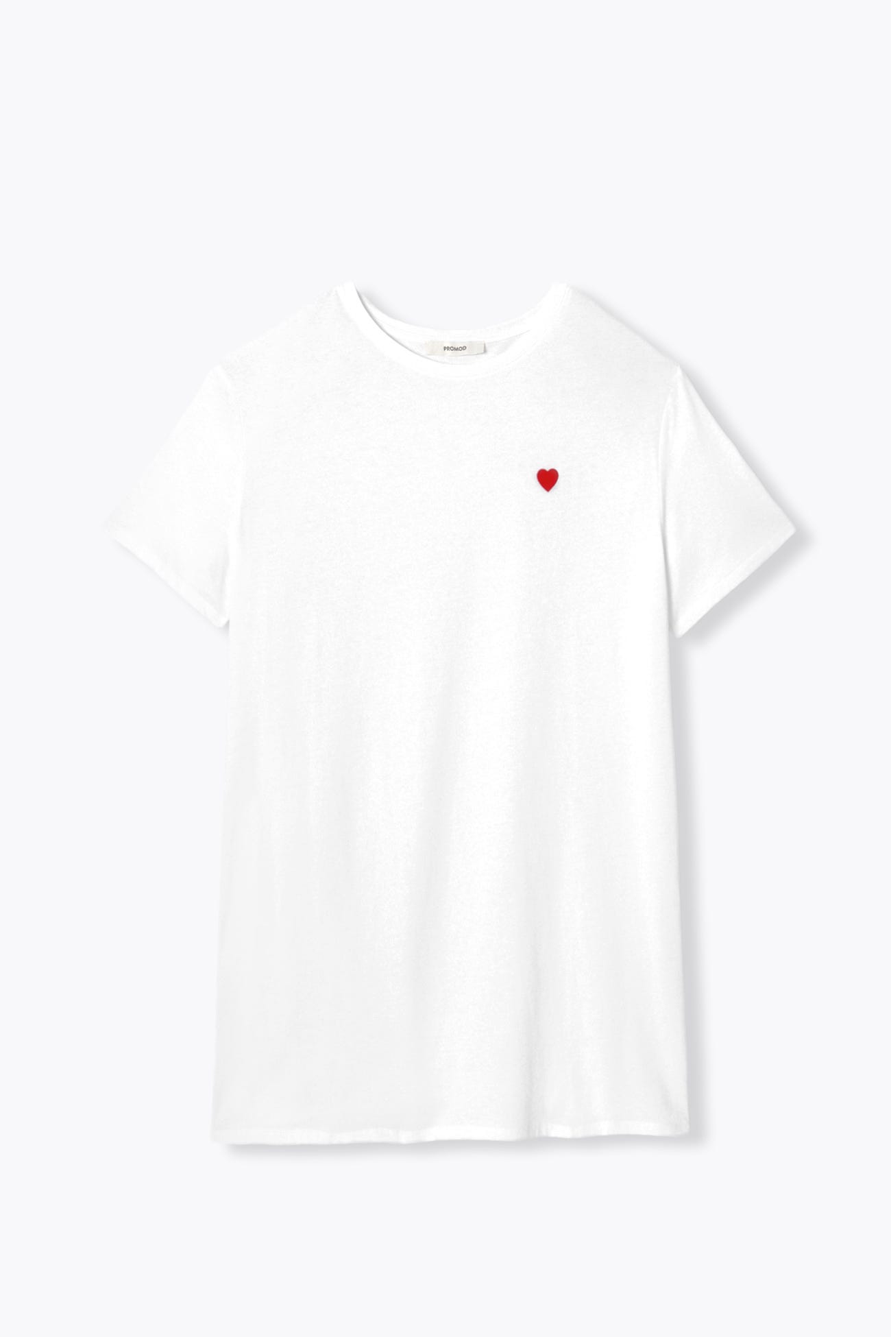 Robe-t-shirt cœur Femme