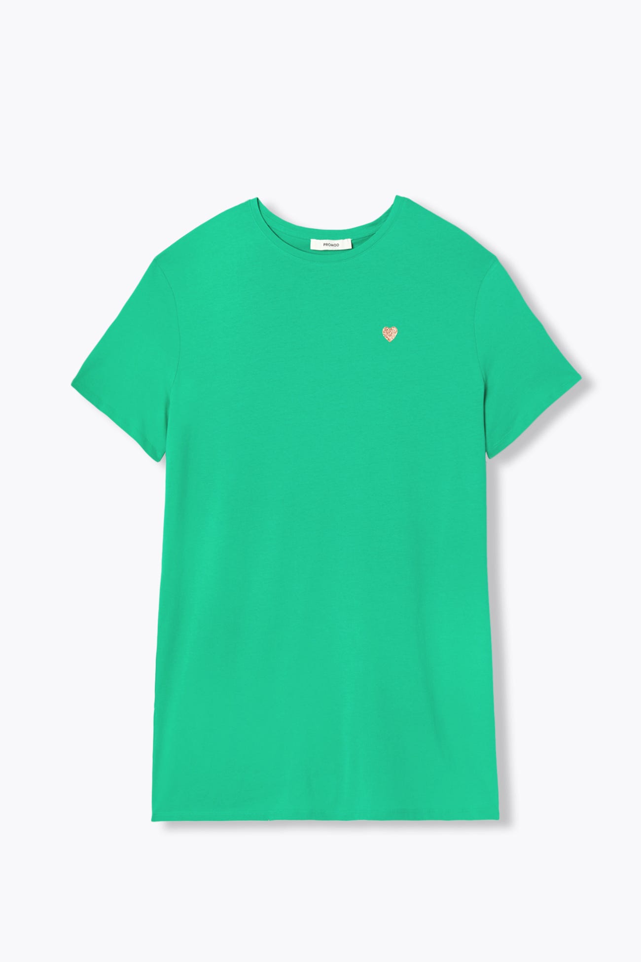 Robe-t-shirt cœur Femme