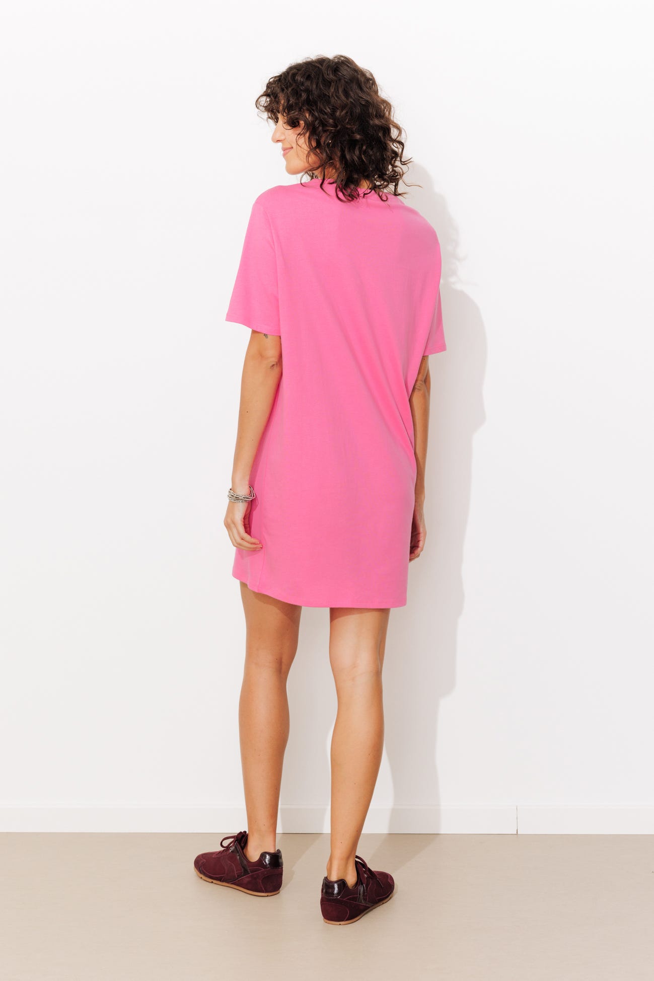 Robe-t-shirt cœur Femme