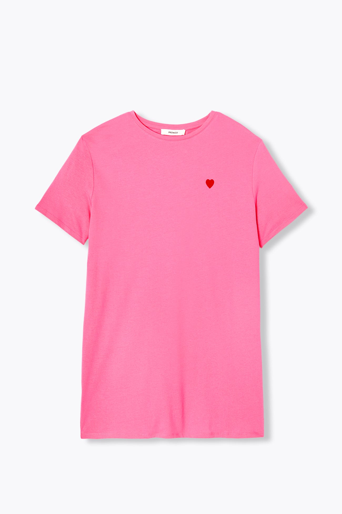 Robe-t-shirt cœur Femme