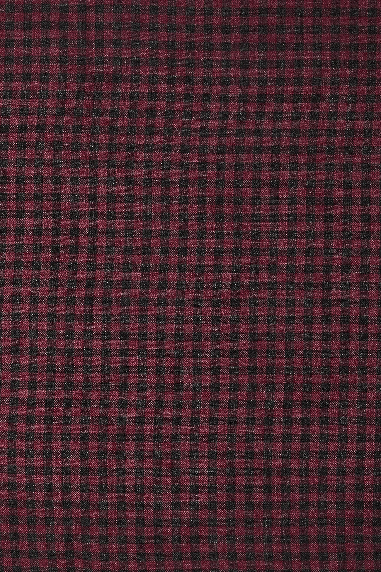 Coupon à carreaux en viscose