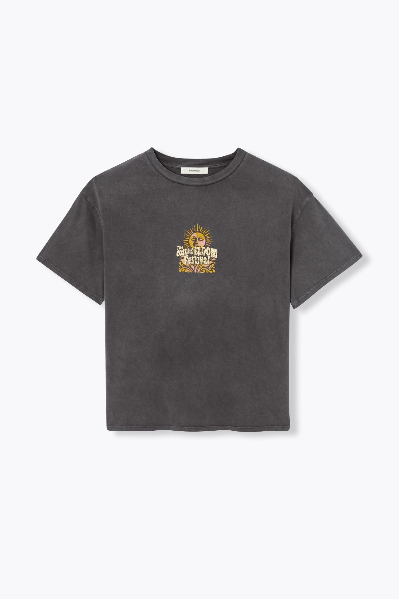 T-shirt message cosmic bloom