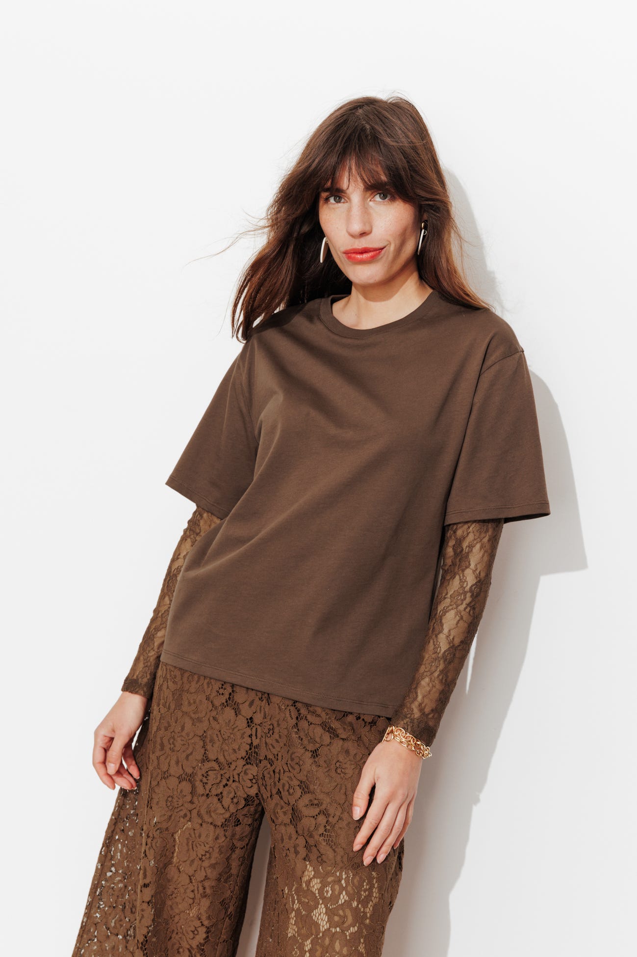 Camiseta efecto superposición