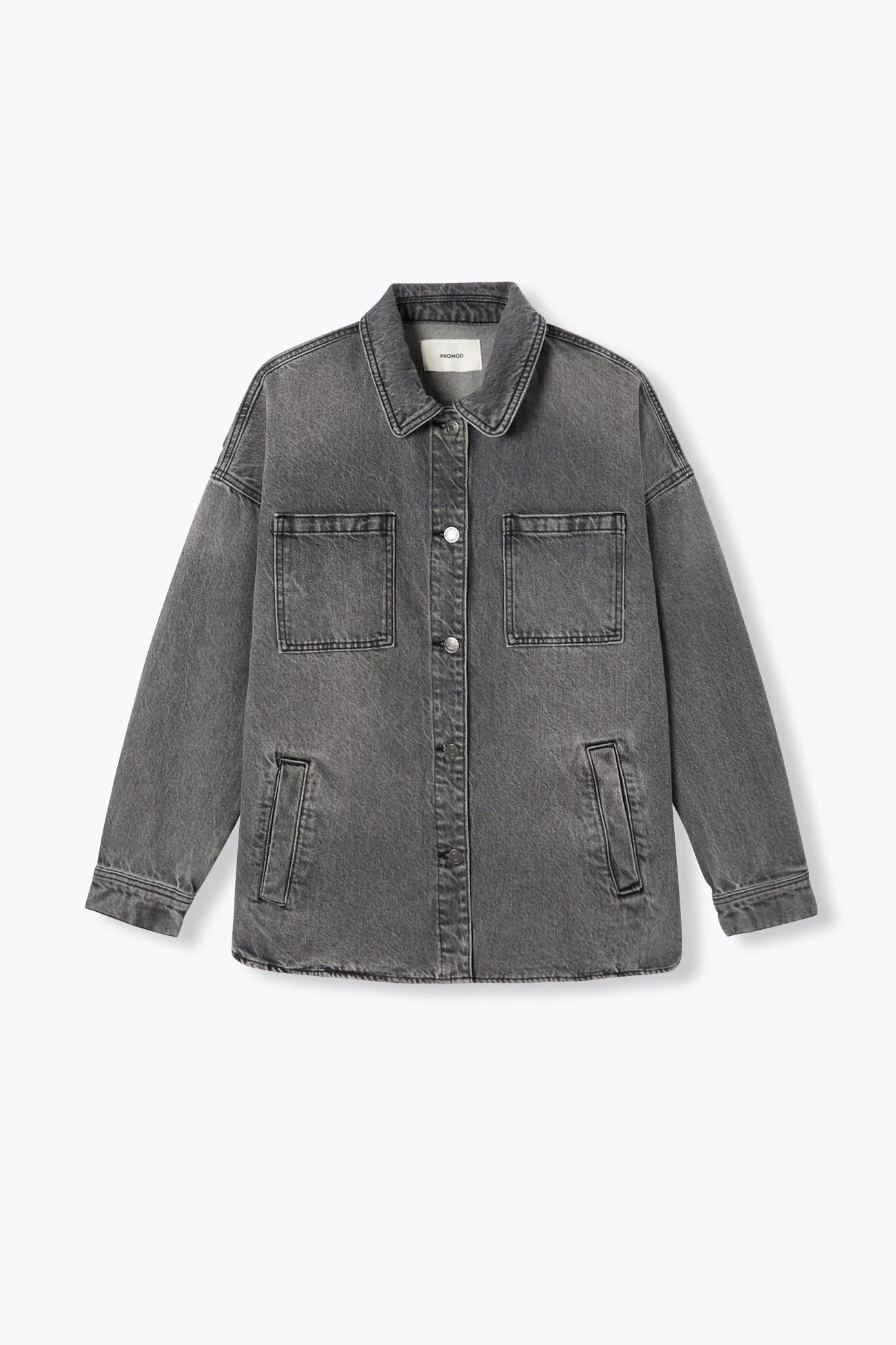 Veste surchemise en jean Femme