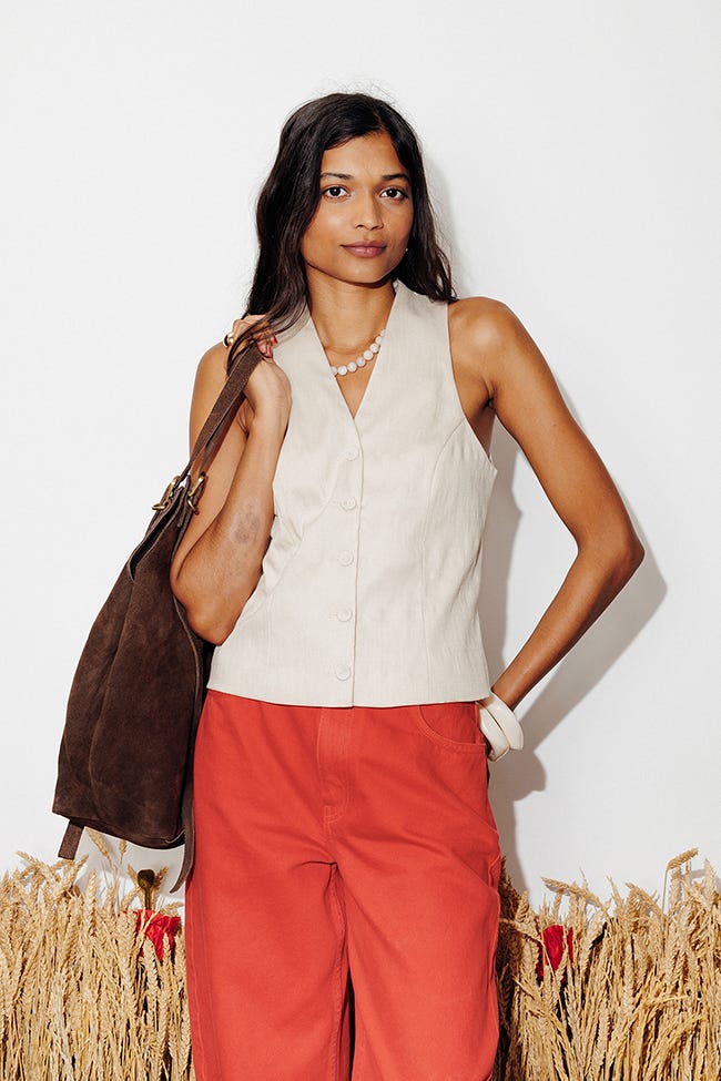 Plain waistcoat