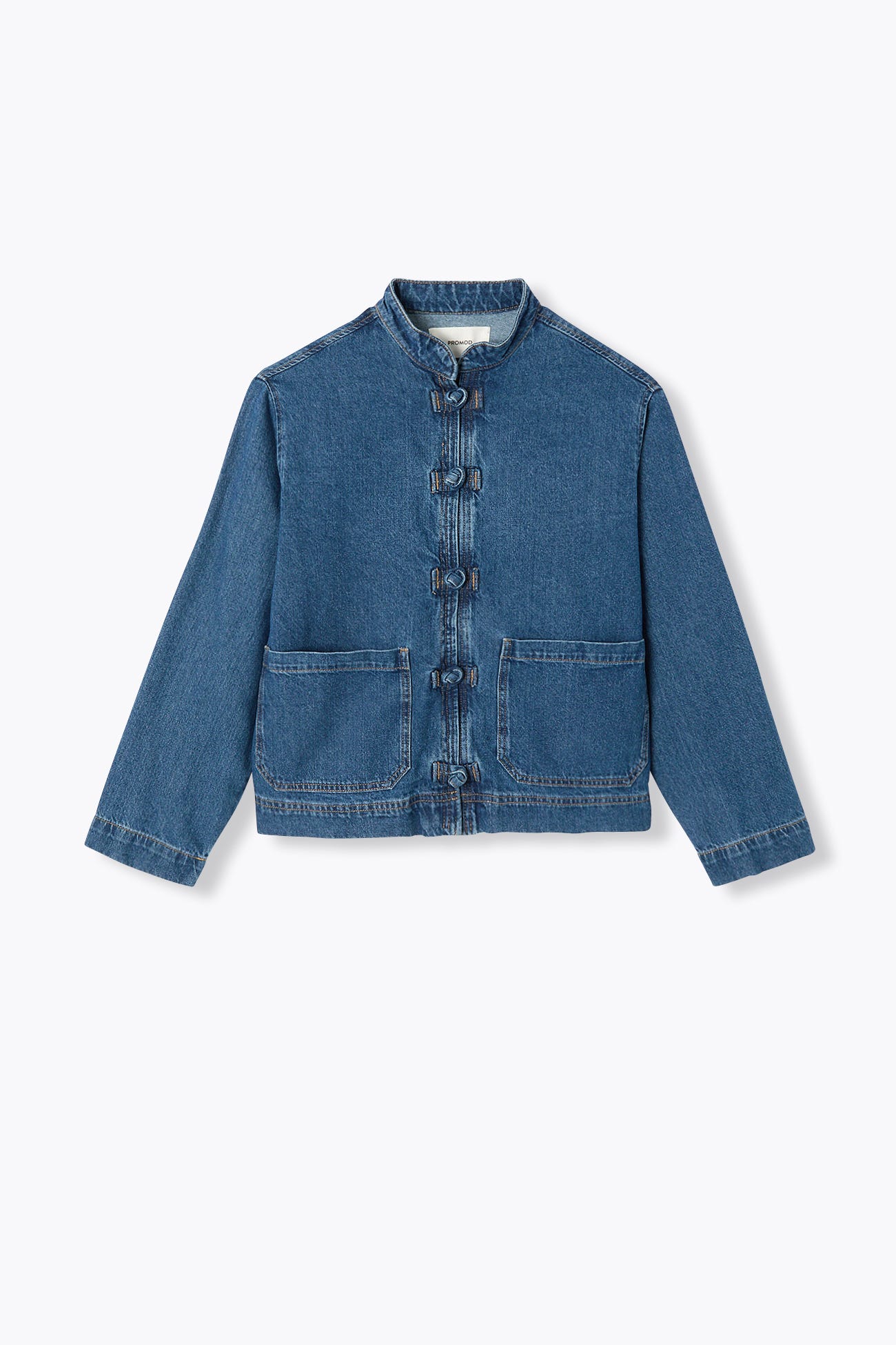 Veste Mandarin en jean Femme