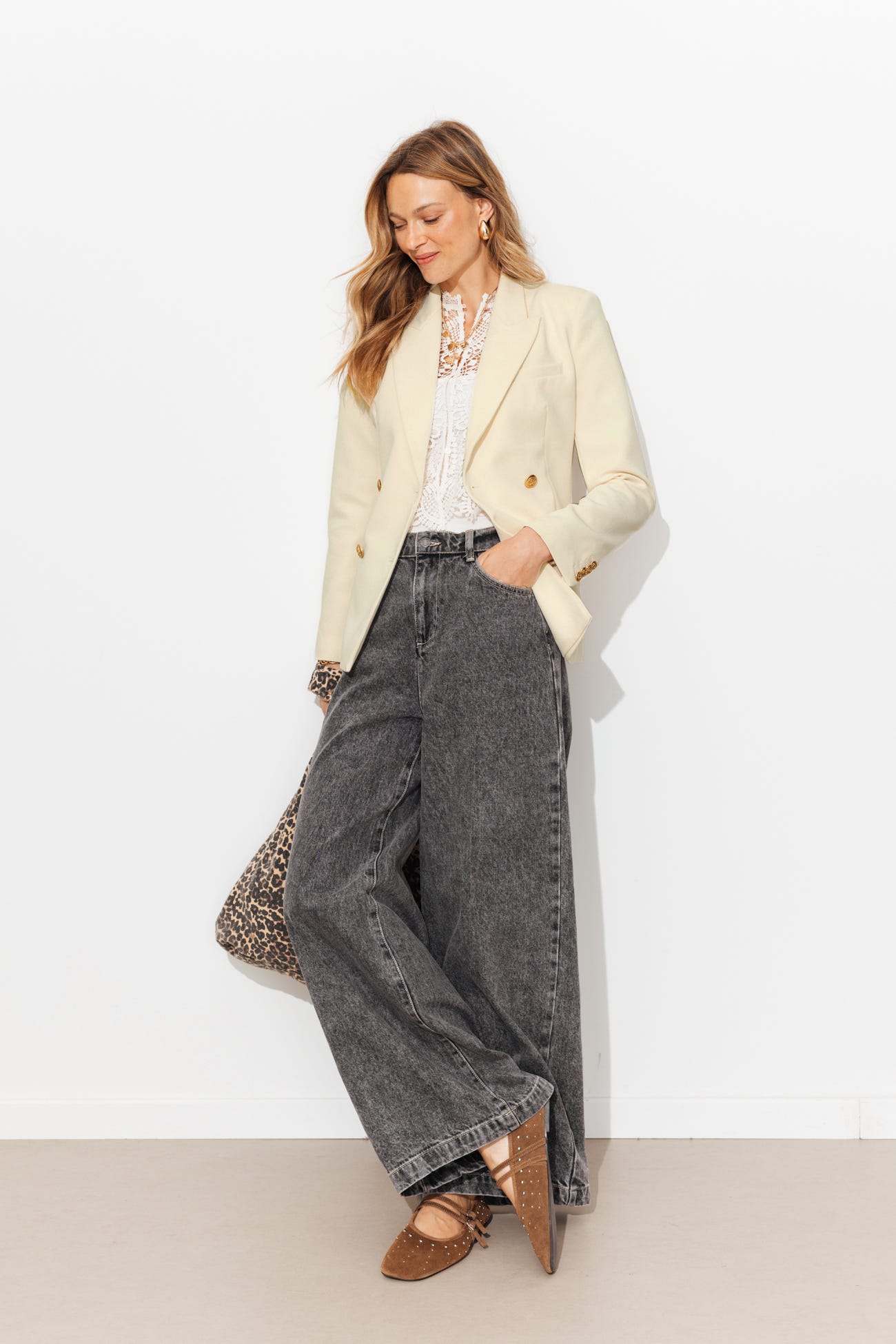 Veste blazer croisé Femme