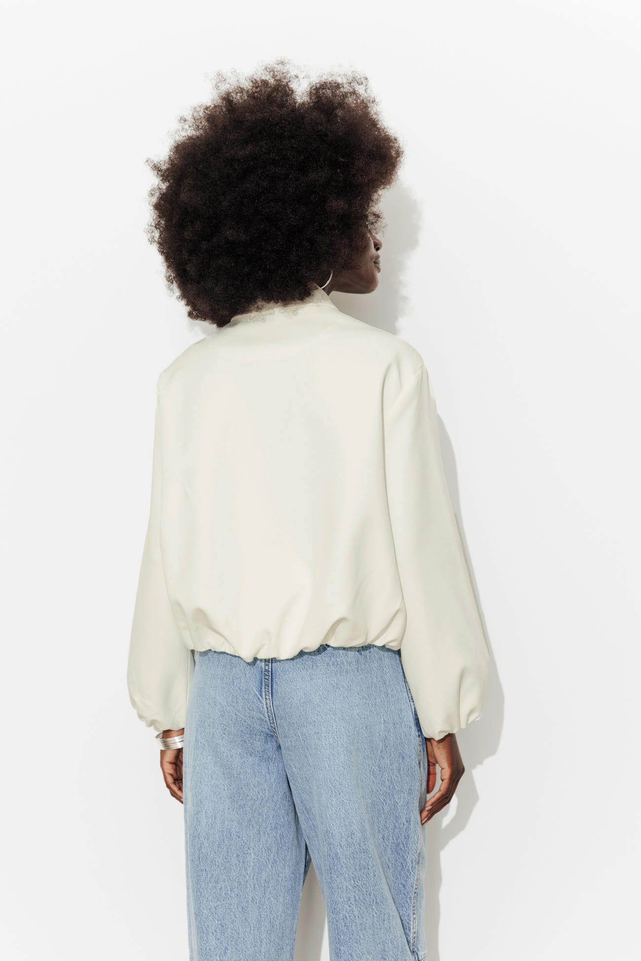 Veste courte boule Femme