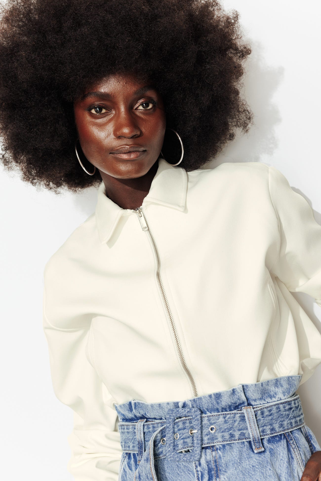 Veste courte boule Femme