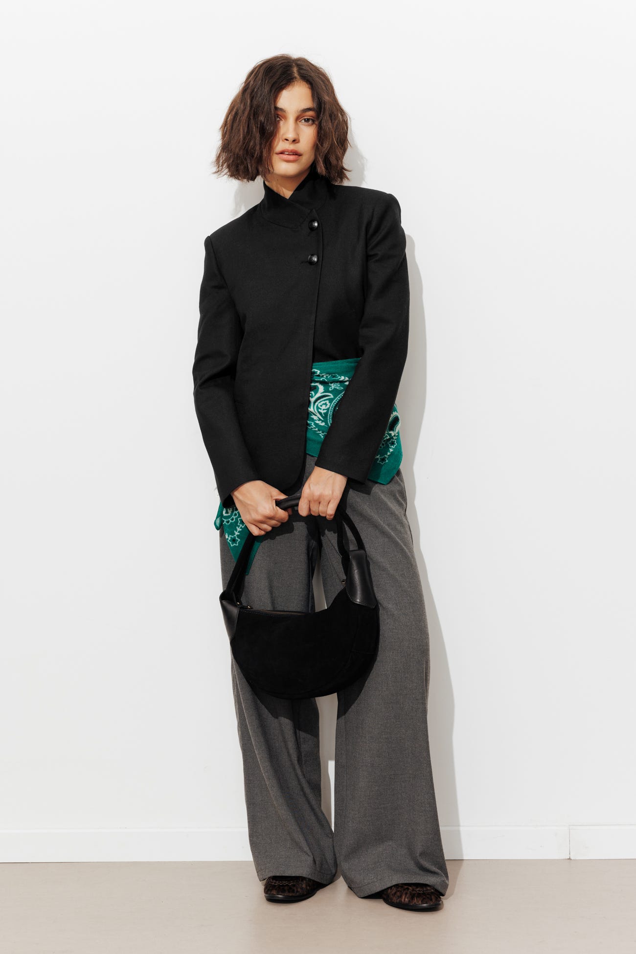 Veste col montant Femme