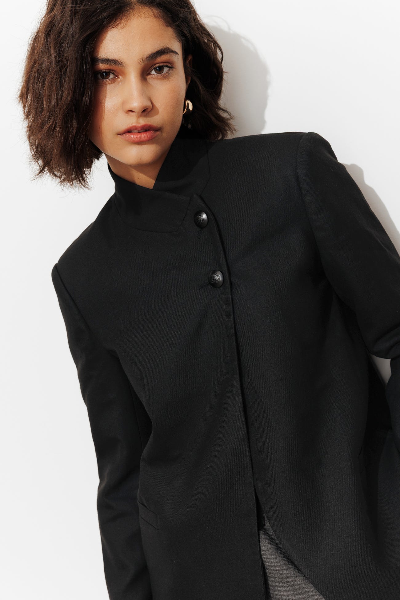 Veste col montant Femme
