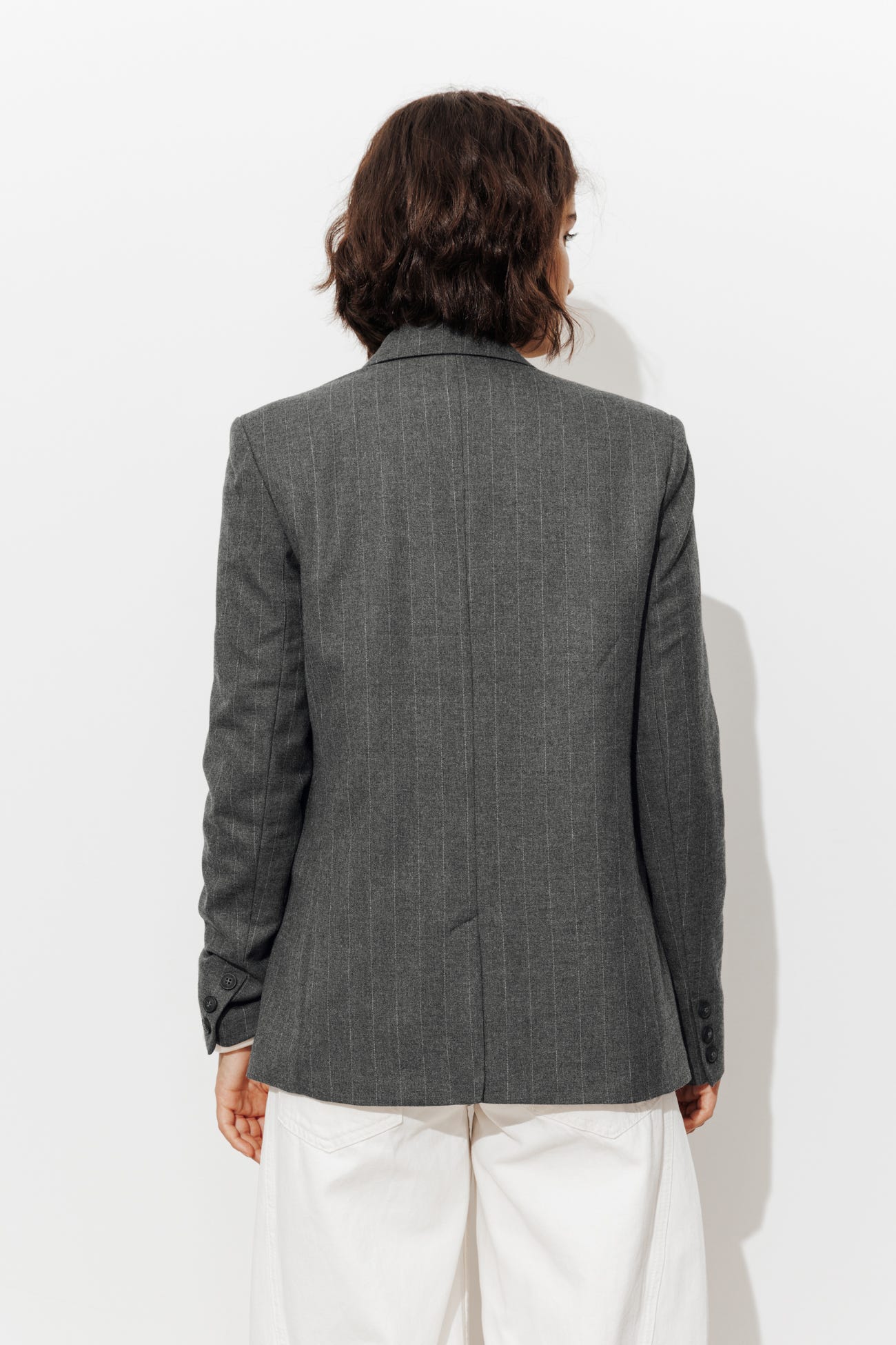 Veste de tailleur rayée Femme