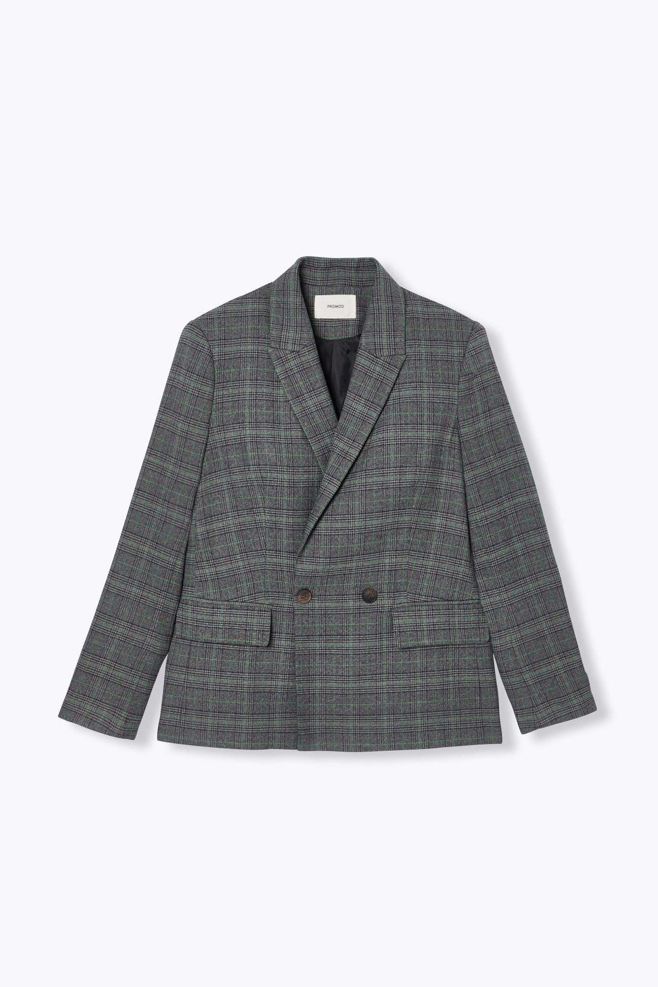 Veste de tailleur à carreaux