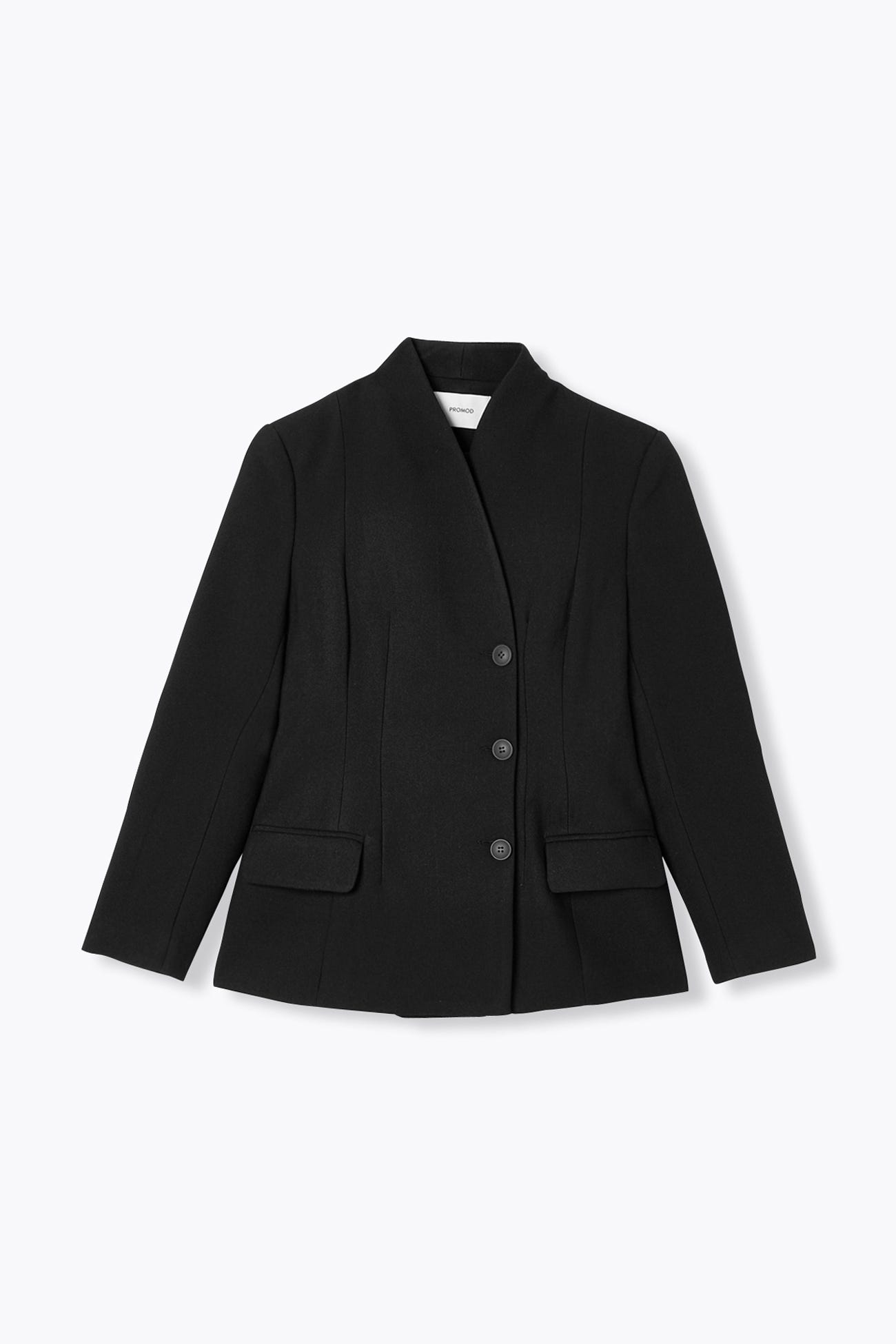 Blazer cuello cruzado 