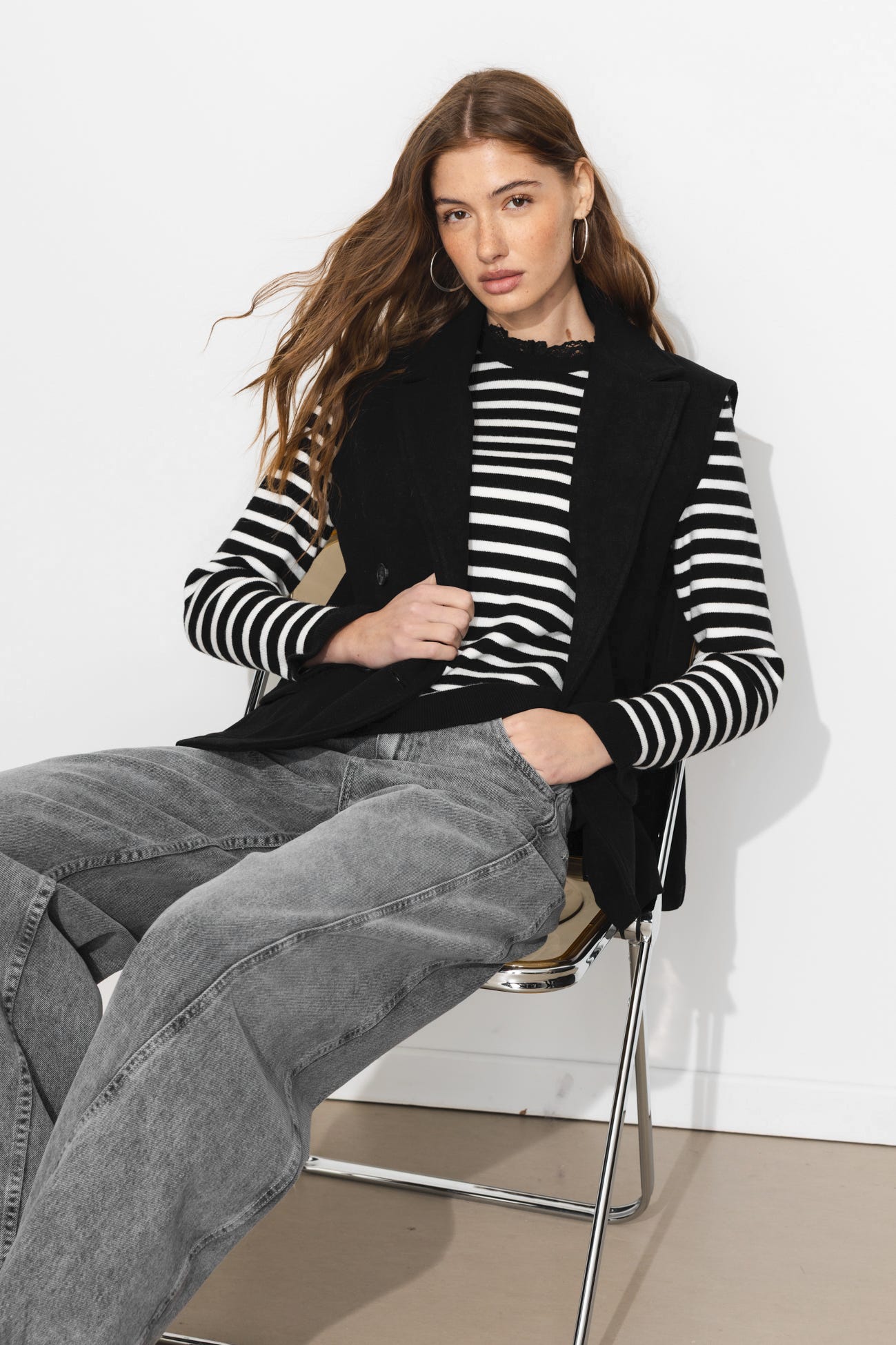 Blazer sans manches Femme
