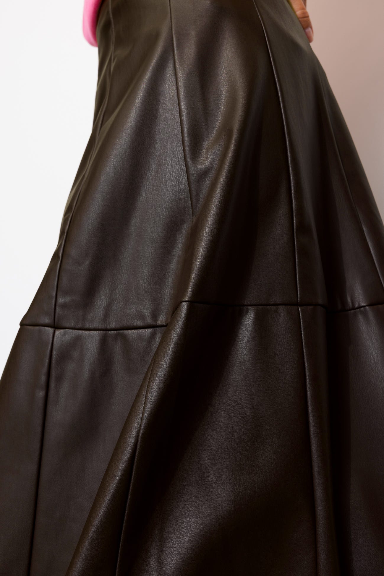 Jupe longue en simili Femme