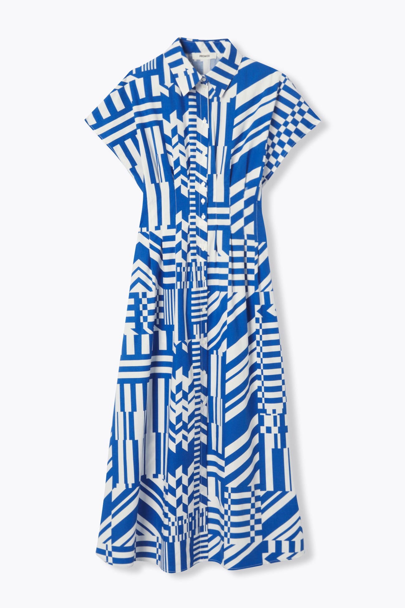 Robe-chemise imprimée Femme