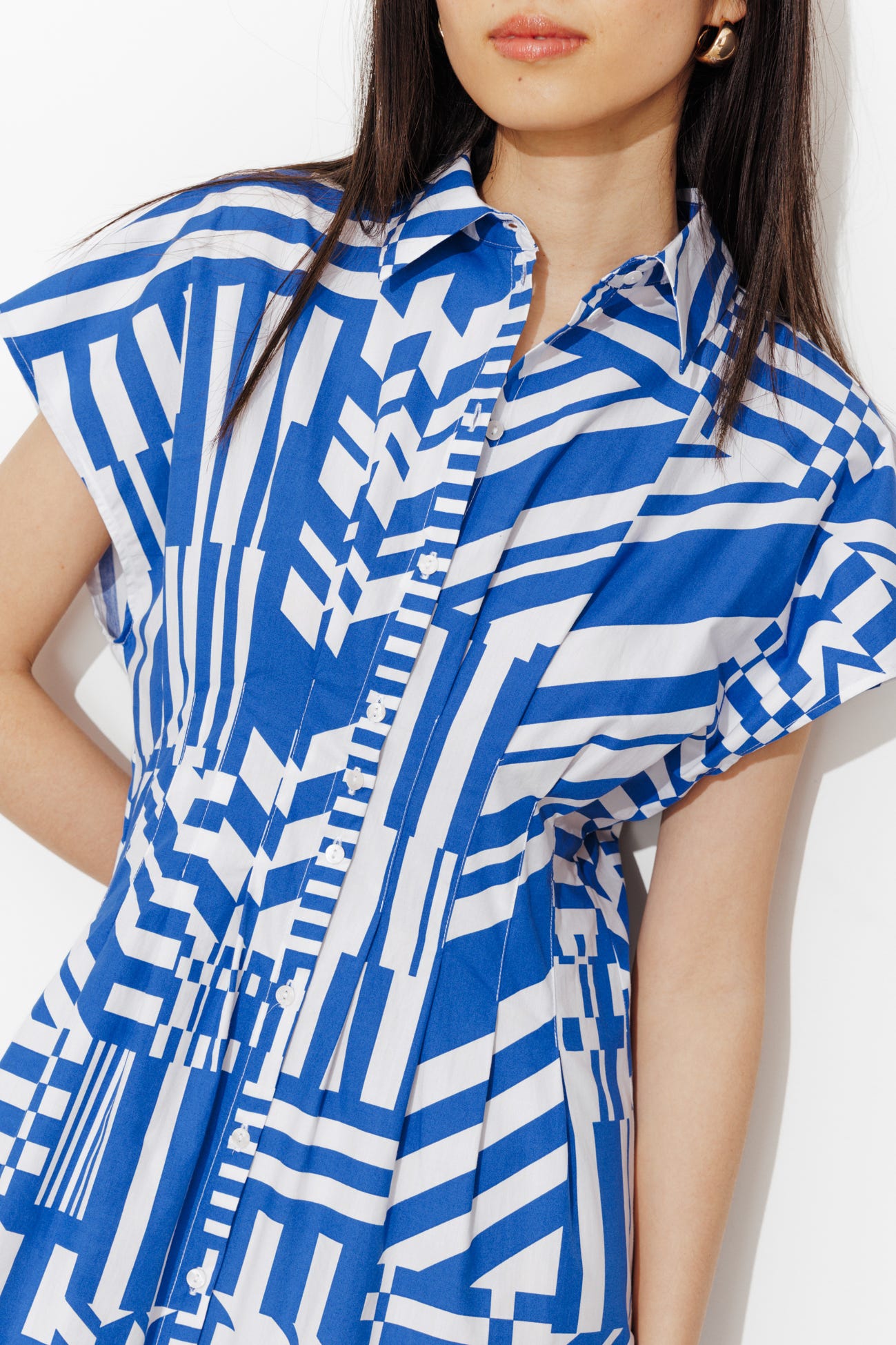 Robe-chemise imprimée Femme