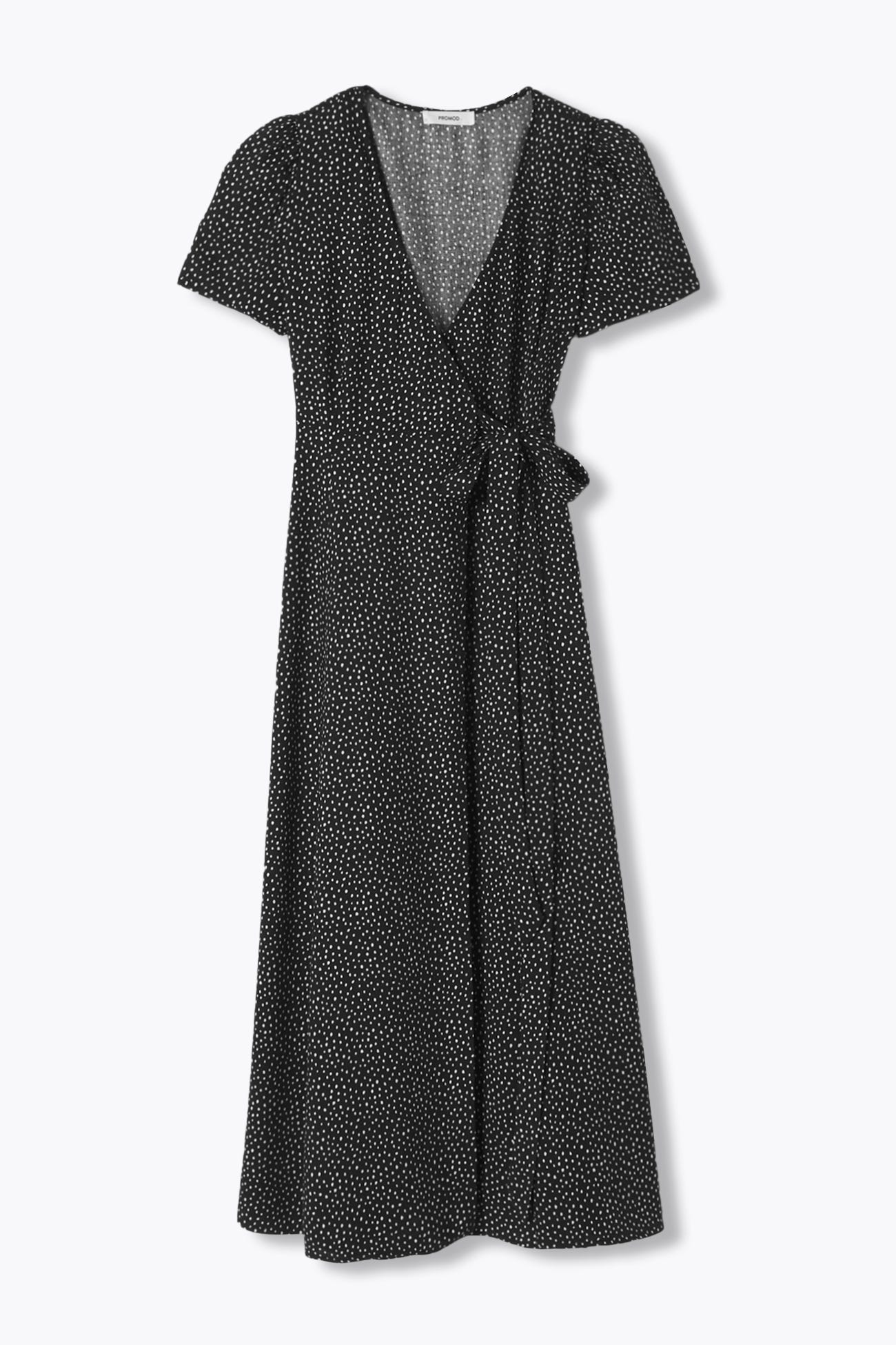 Robe longue portefeuille Femme