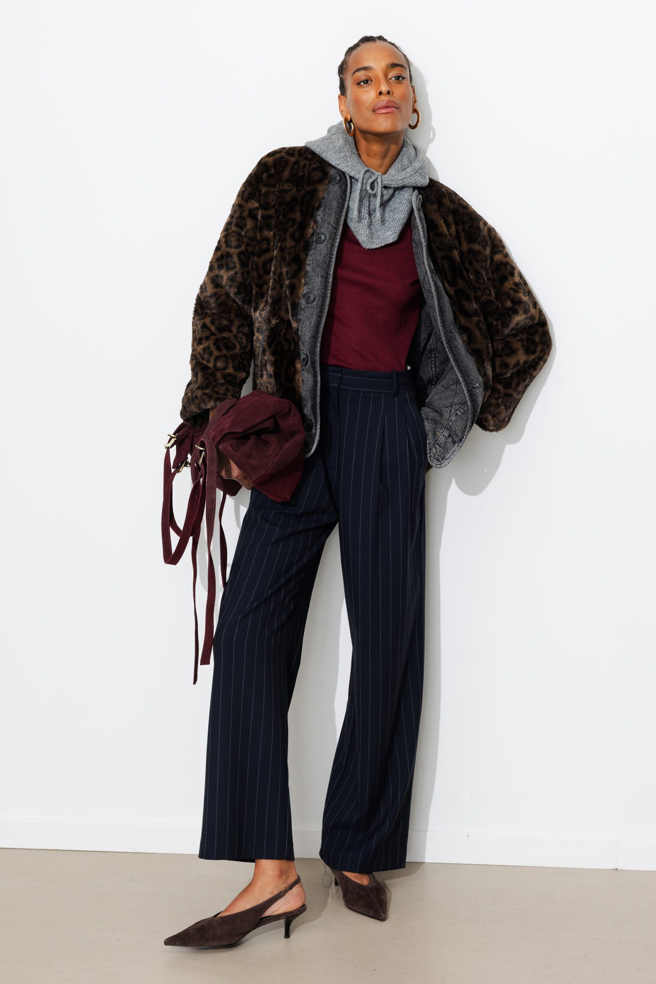 Cappotto corto reversibile