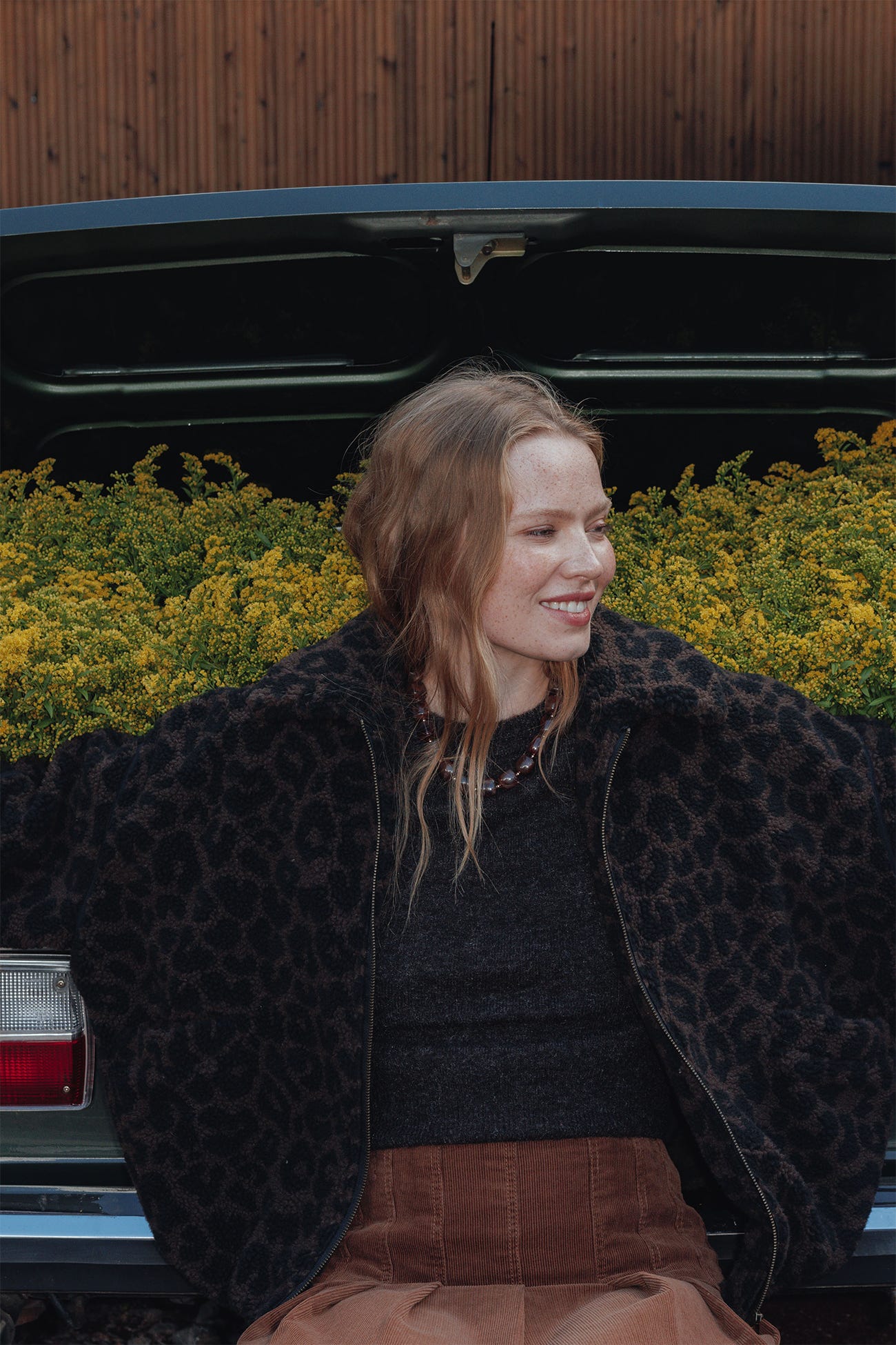 Cosy fleece jacket