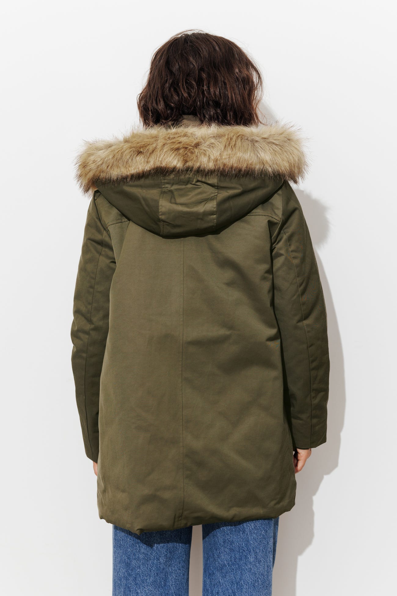 Parka chaude à capuche Femme