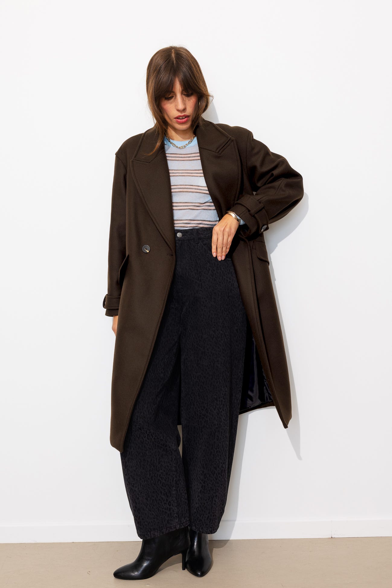 SIMONE manteau en laine Femme