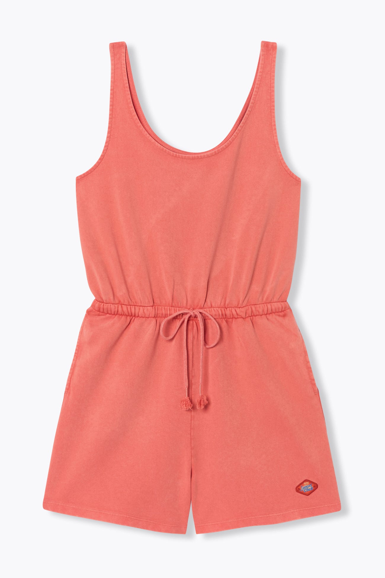 Sweatshirt shorts playsuit