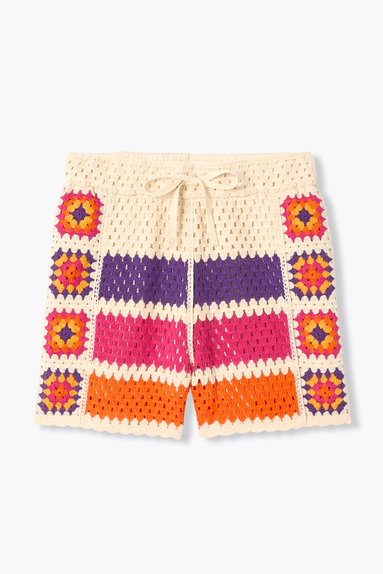Short en crochet Femme