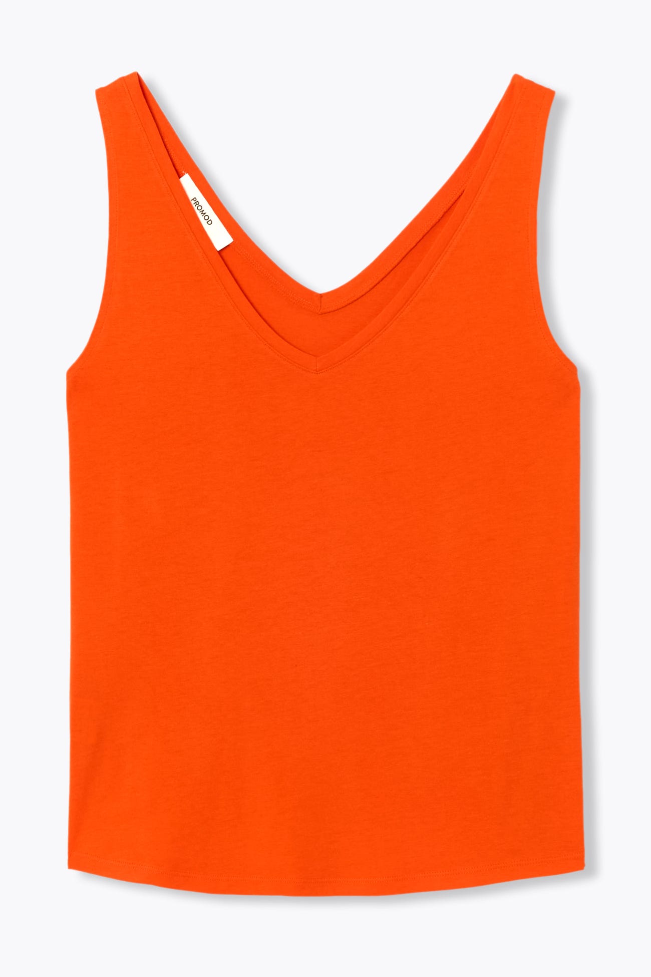 V-neck sleeveless top