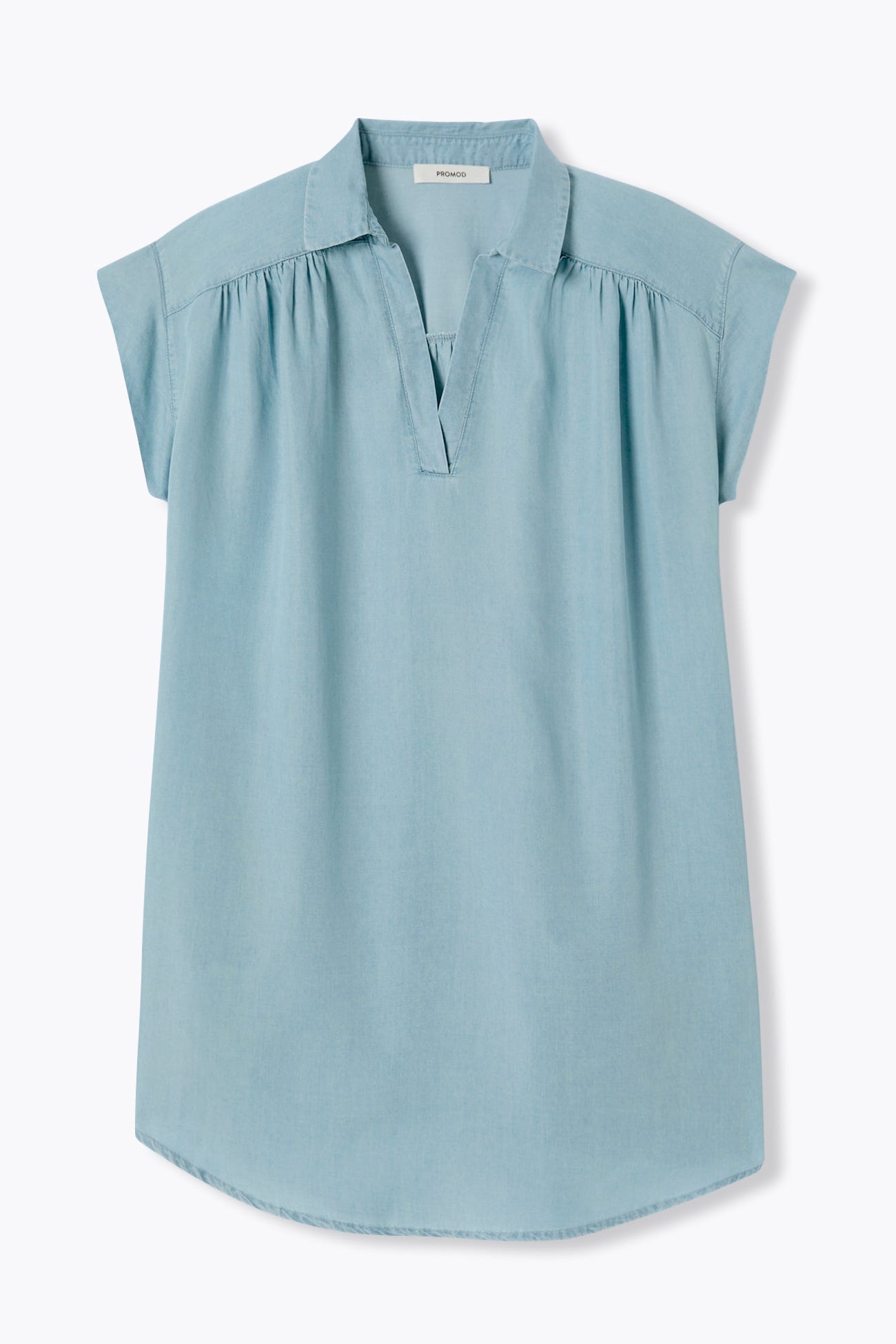 Short lyocell dress 