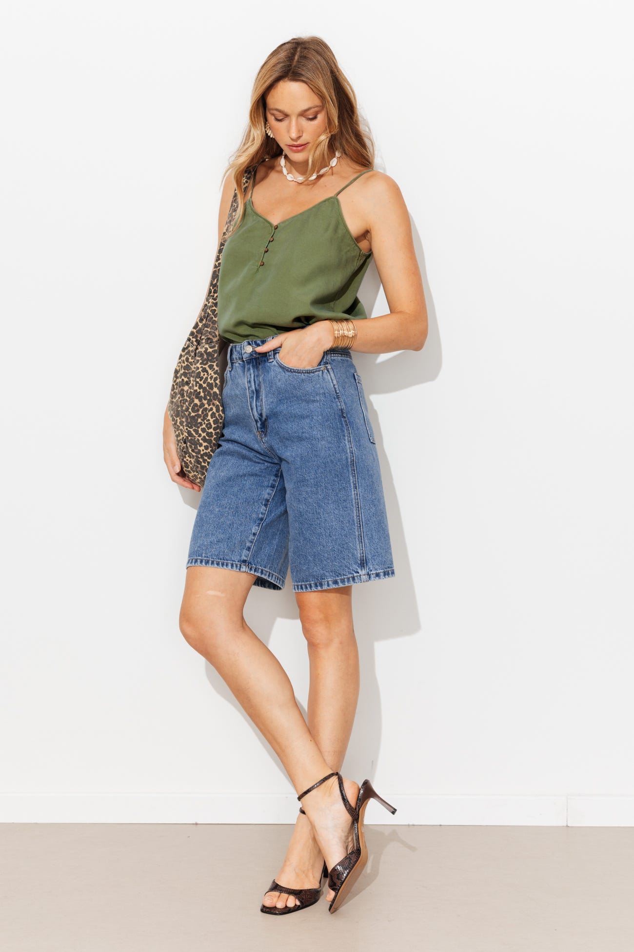 Lyocell strappy top 