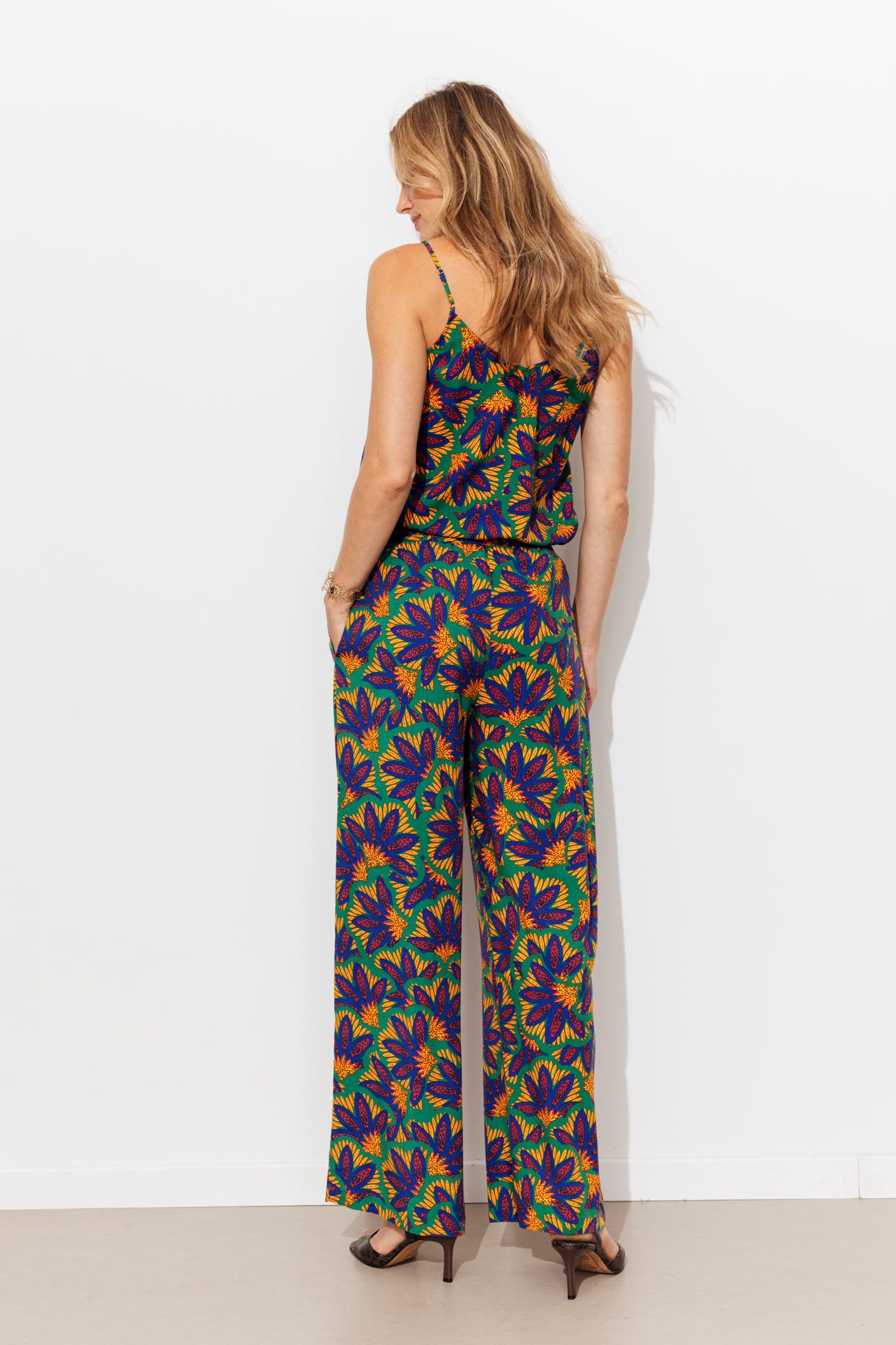Wdeleg patterned trousers 
