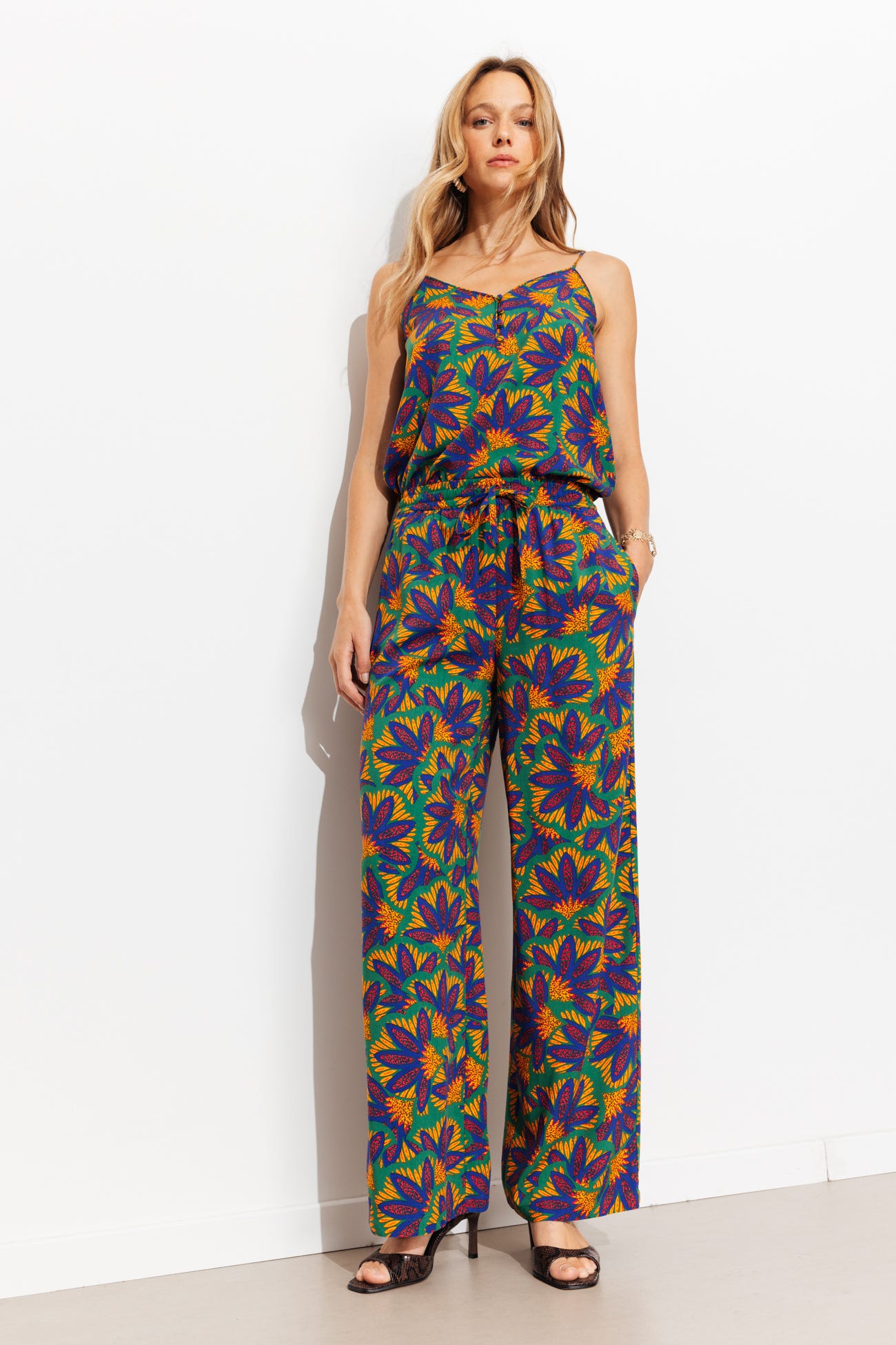 Wdeleg patterned trousers 