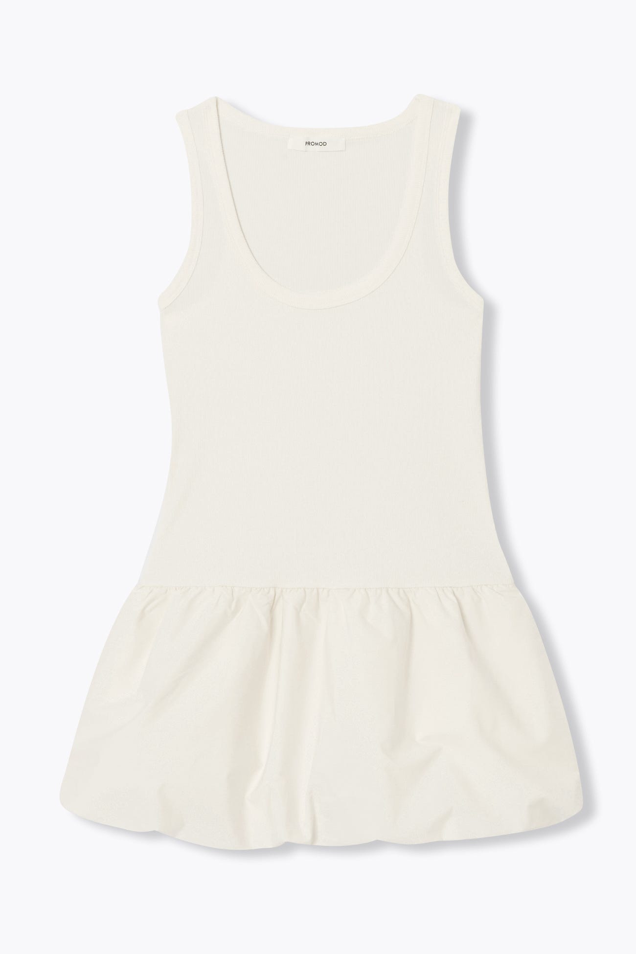 Robe boule courte et unie