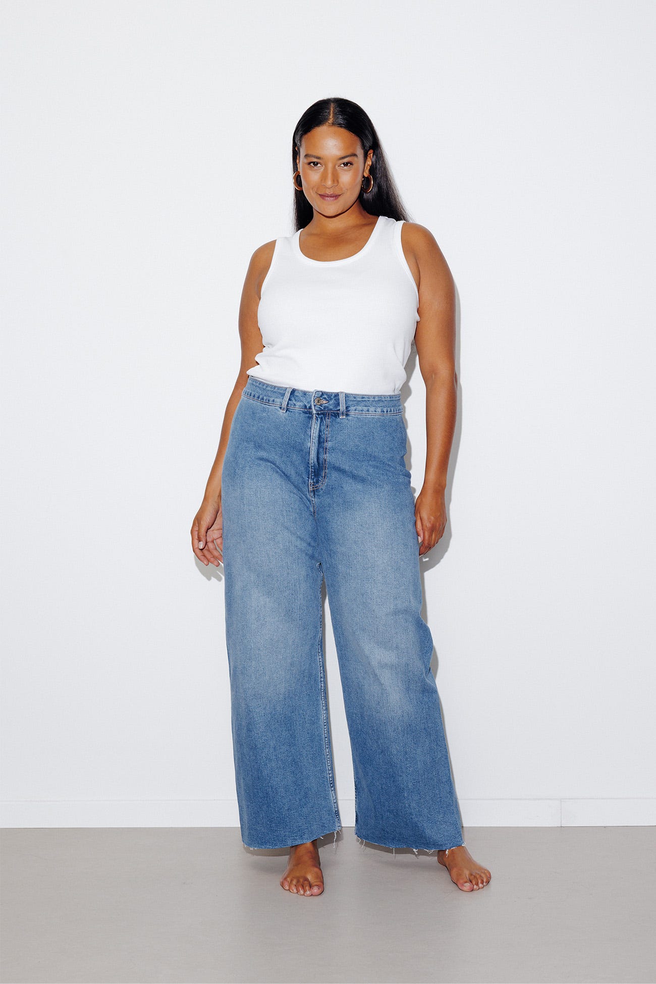 Jeans a vita alta HECTOR Donna
