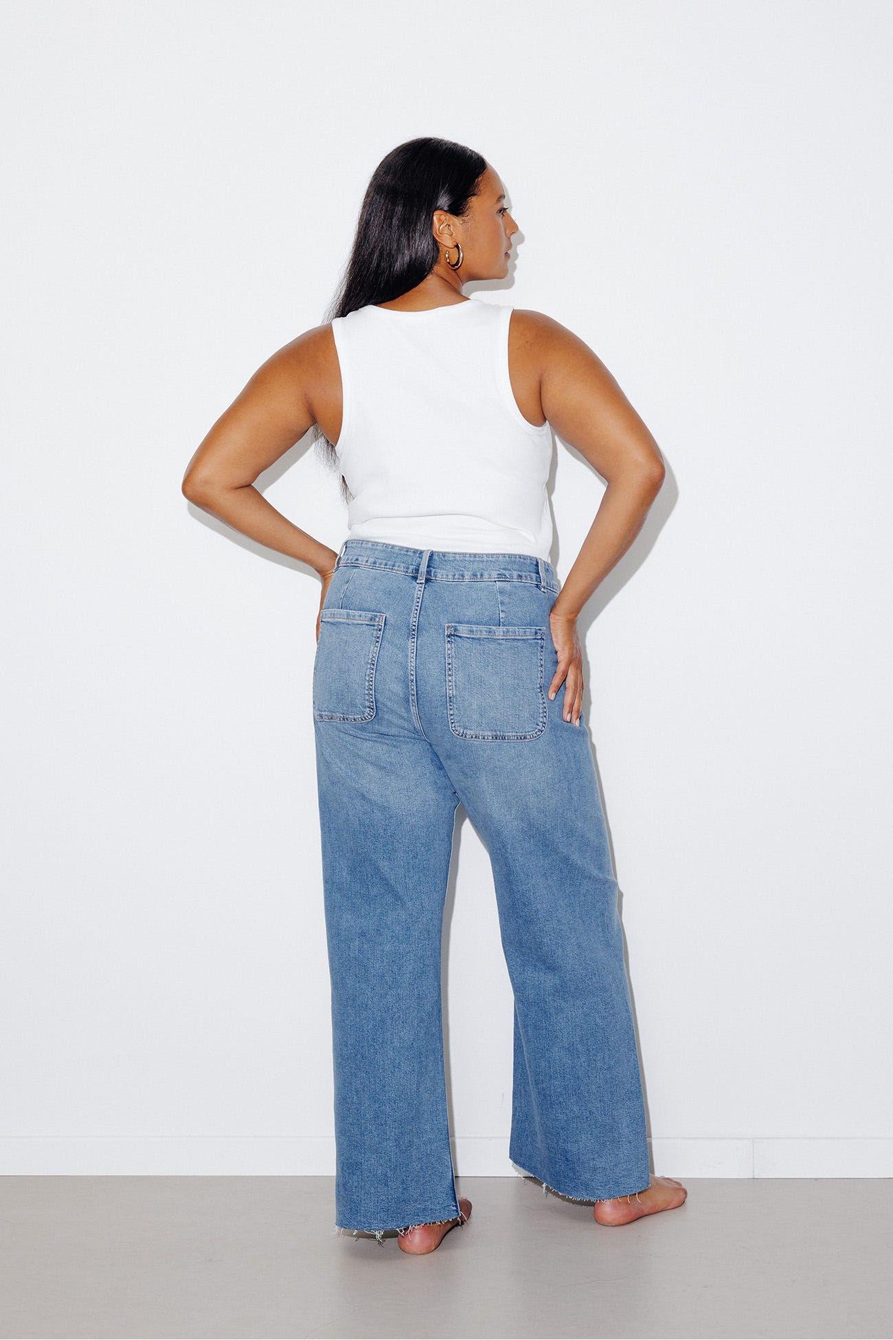 Jeans a vita alta HECTOR Donna